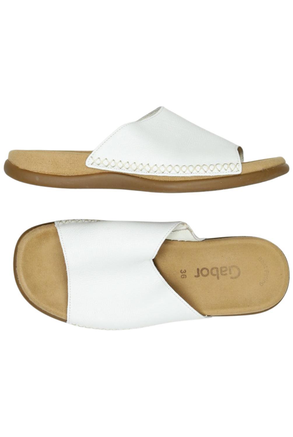 

Gabor Damen Sandale, weiß, Gr. 36