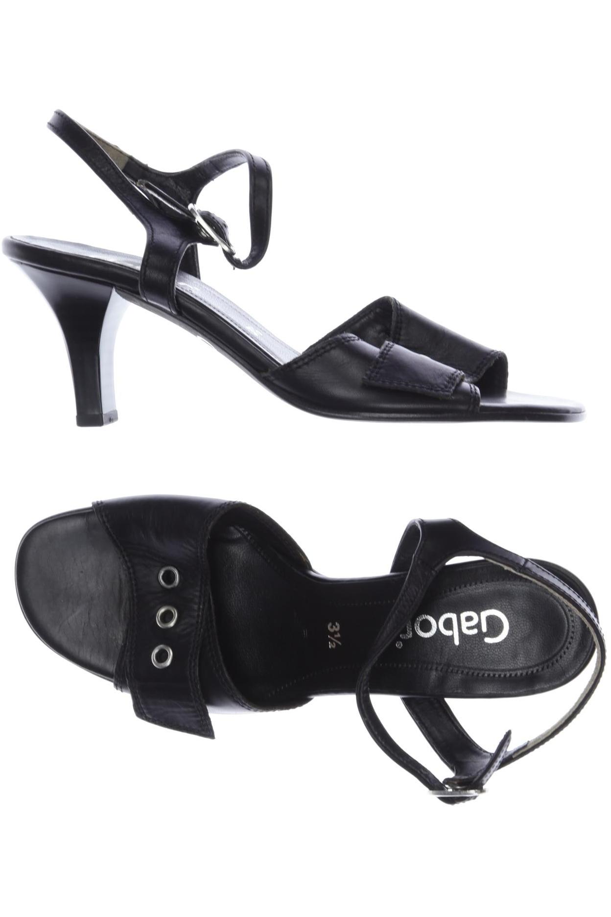 

Gabor Damen Sandale, schwarz, Gr. 3.5