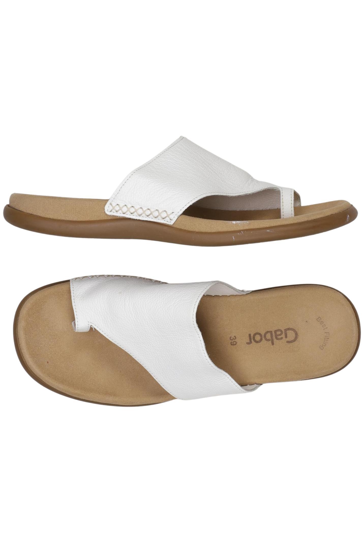 

Gabor Damen Sandale, weiß, Gr. 39