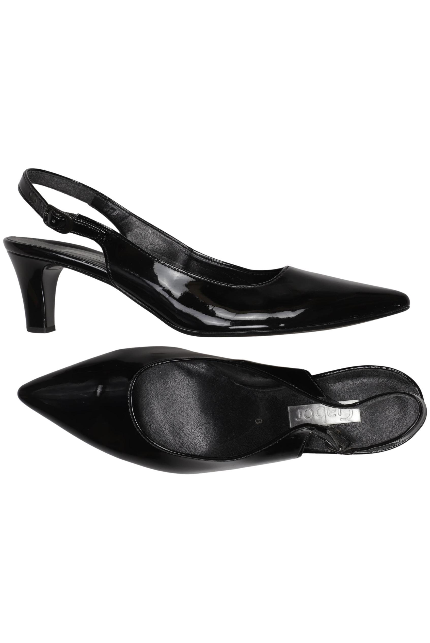 

Gabor Damen Sandale, schwarz, Gr. 8