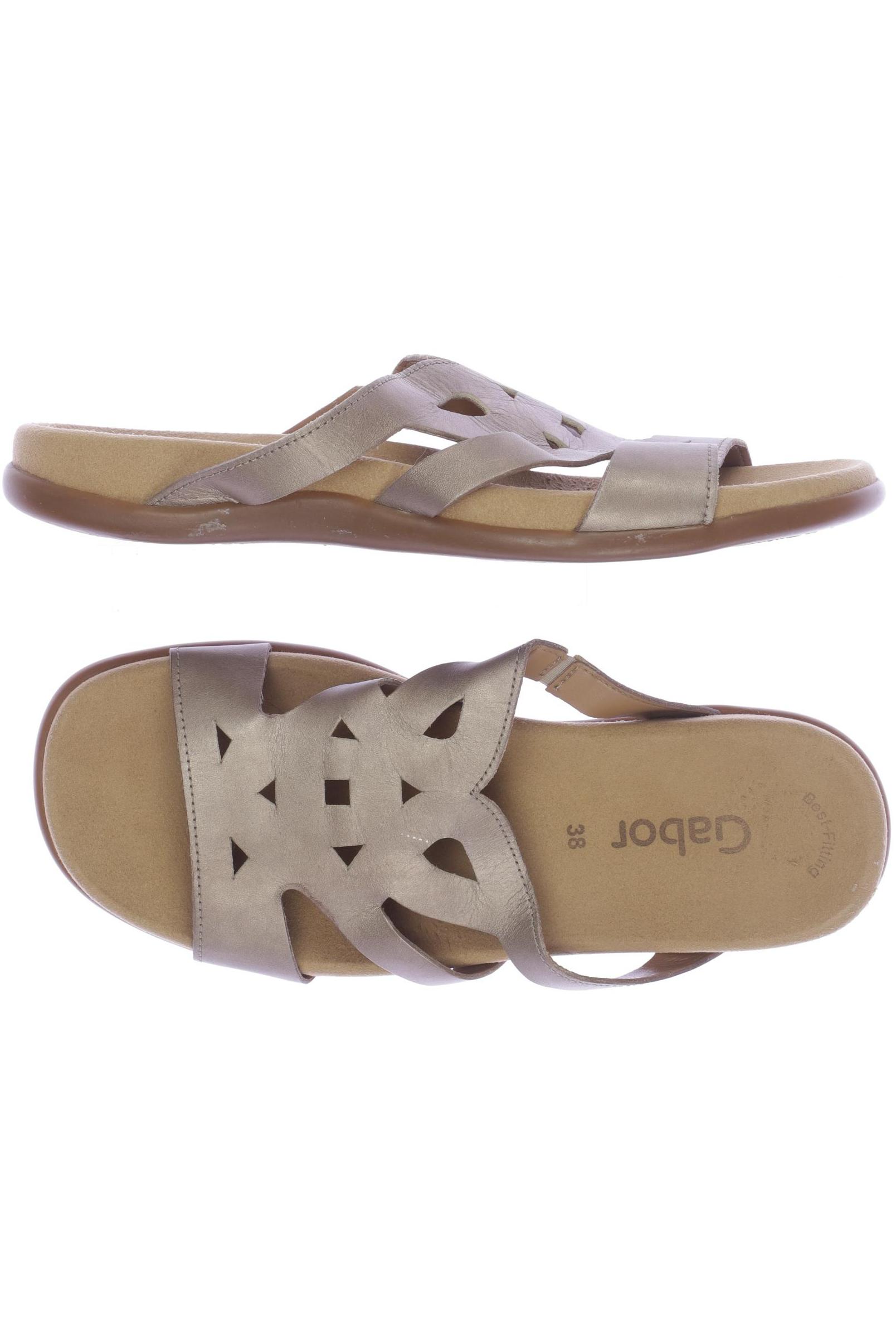 

Gabor Damen Sandale, beige, Gr. 38