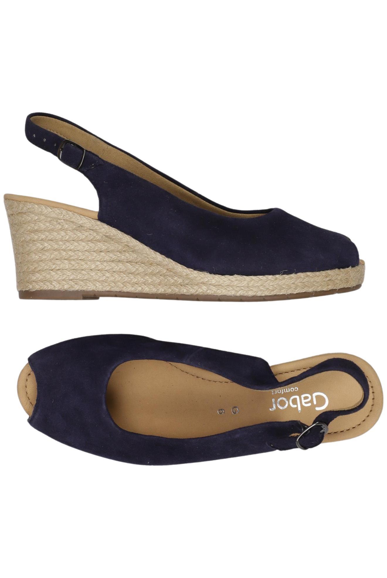 

Gabor Damen Sandale, marineblau, Gr. 6