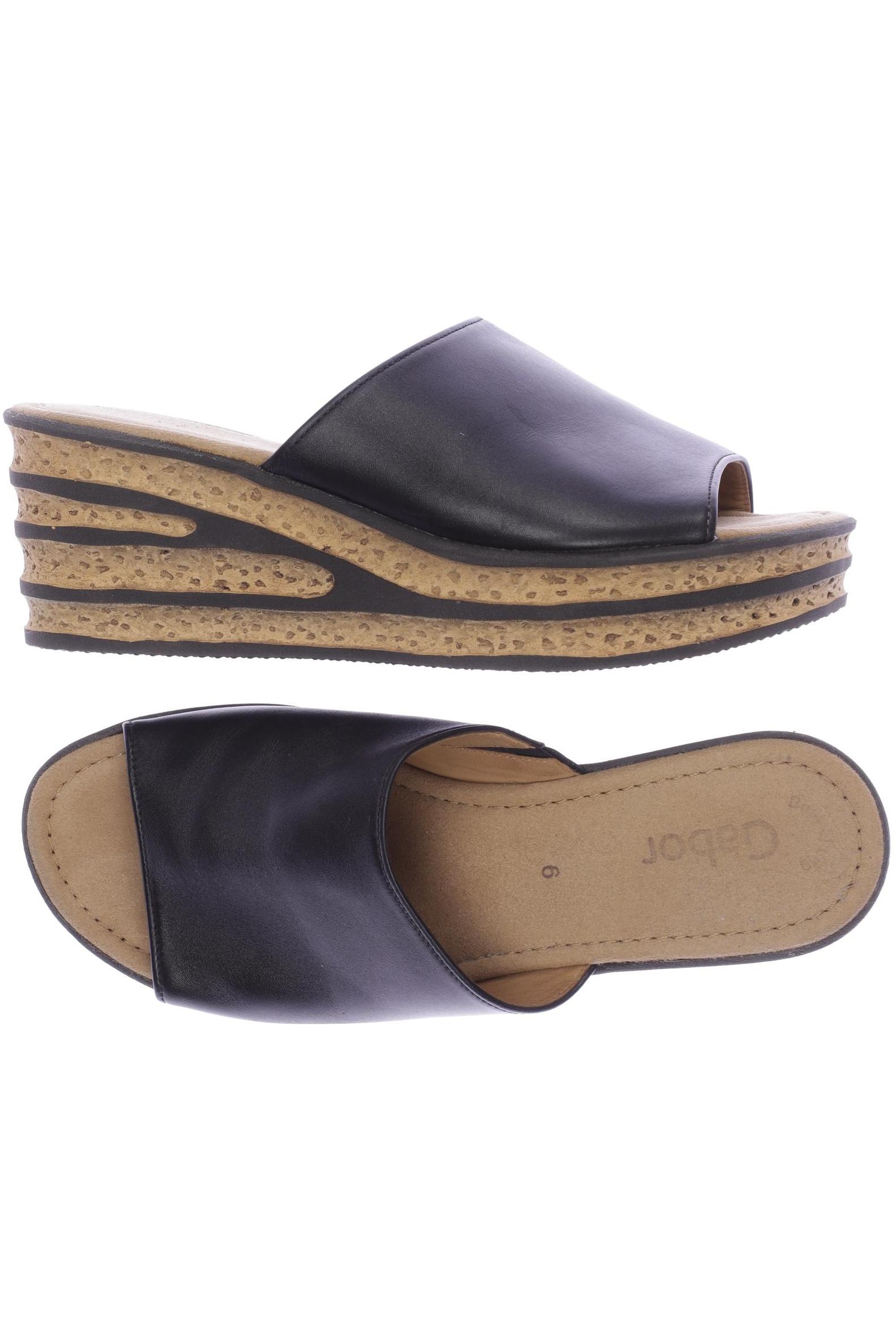 

Gabor Damen Sandale, schwarz, Gr. 6