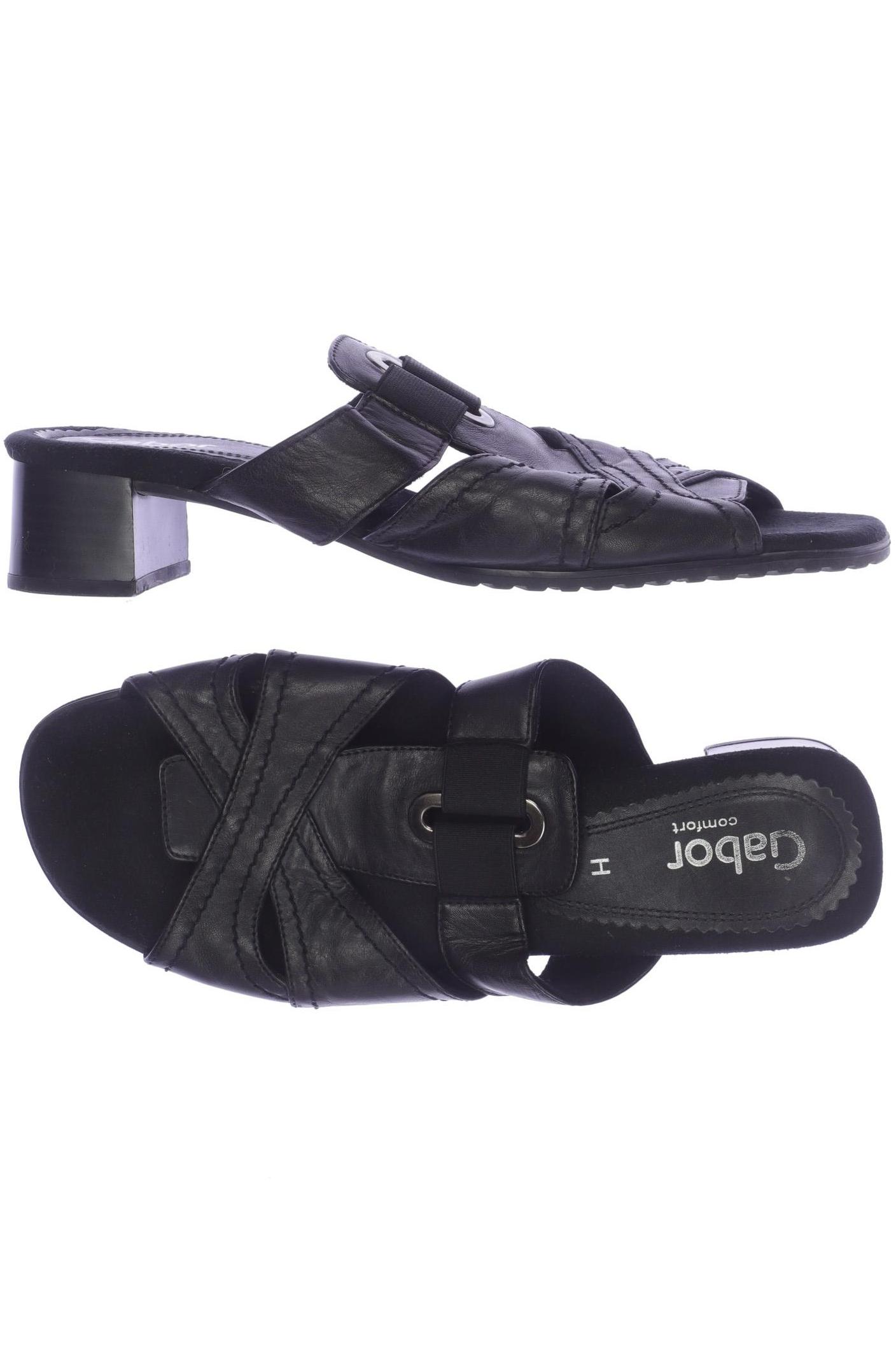 

Gabor Damen Sandale, schwarz, Gr. 6