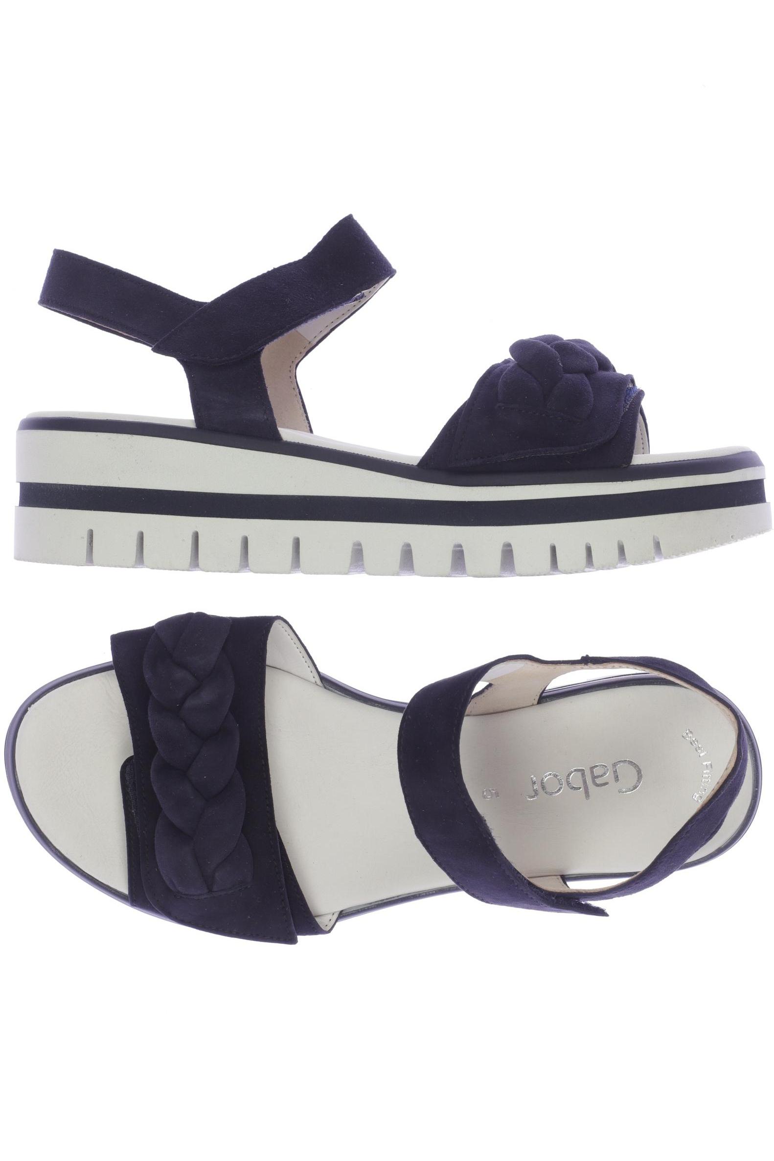 

Gabor Damen Sandale, marineblau, Gr. 5