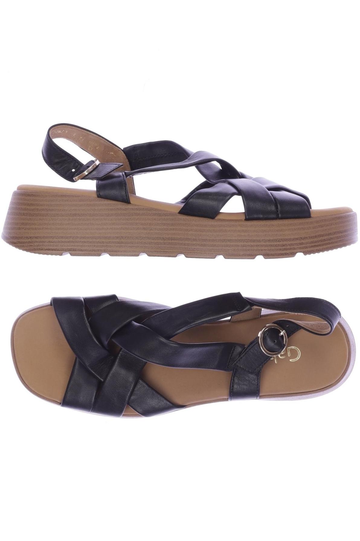 

Gabor Damen Sandale, schwarz, Gr. 40