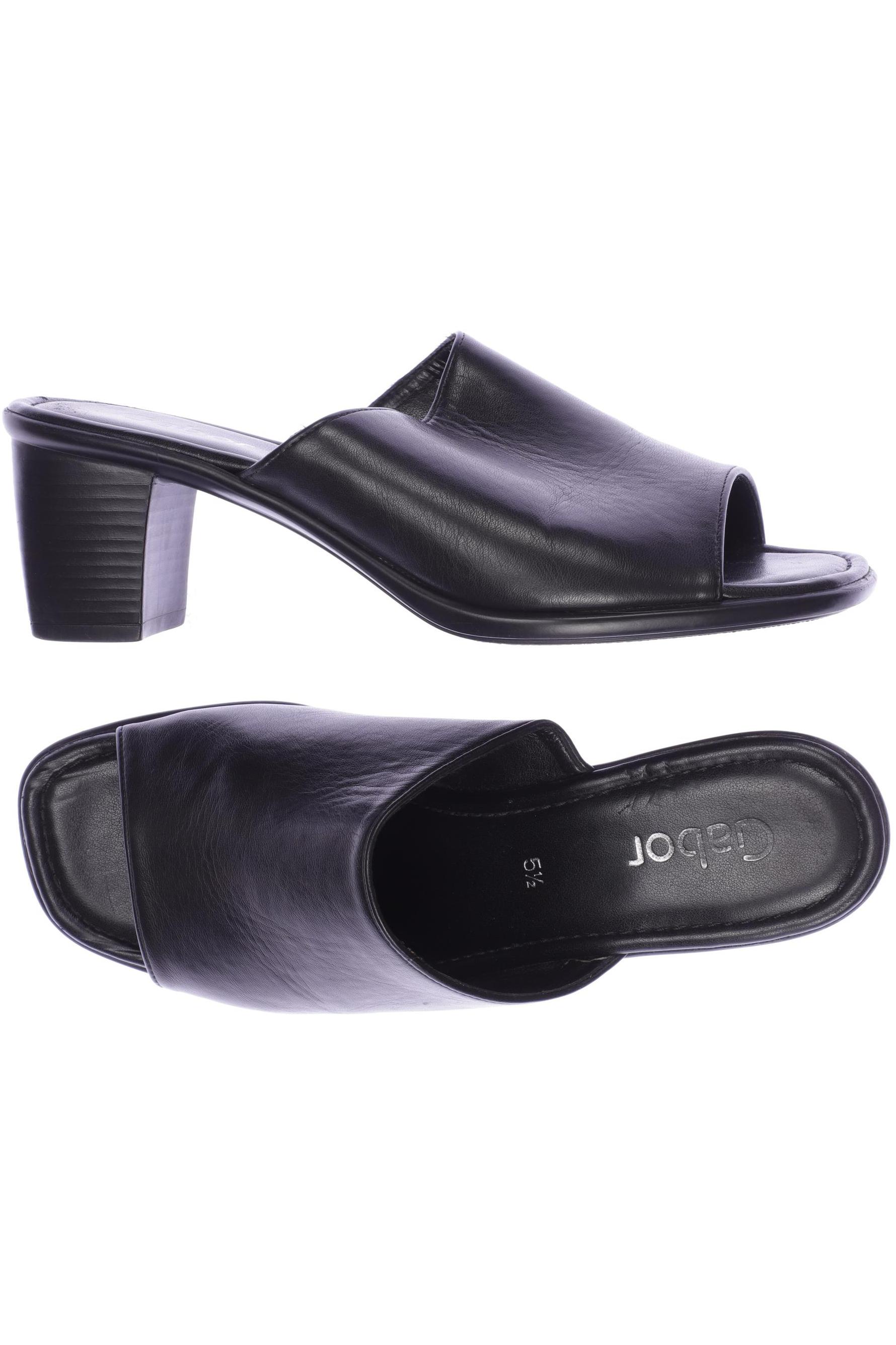 

Gabor Damen Sandale, schwarz, Gr. 5.5