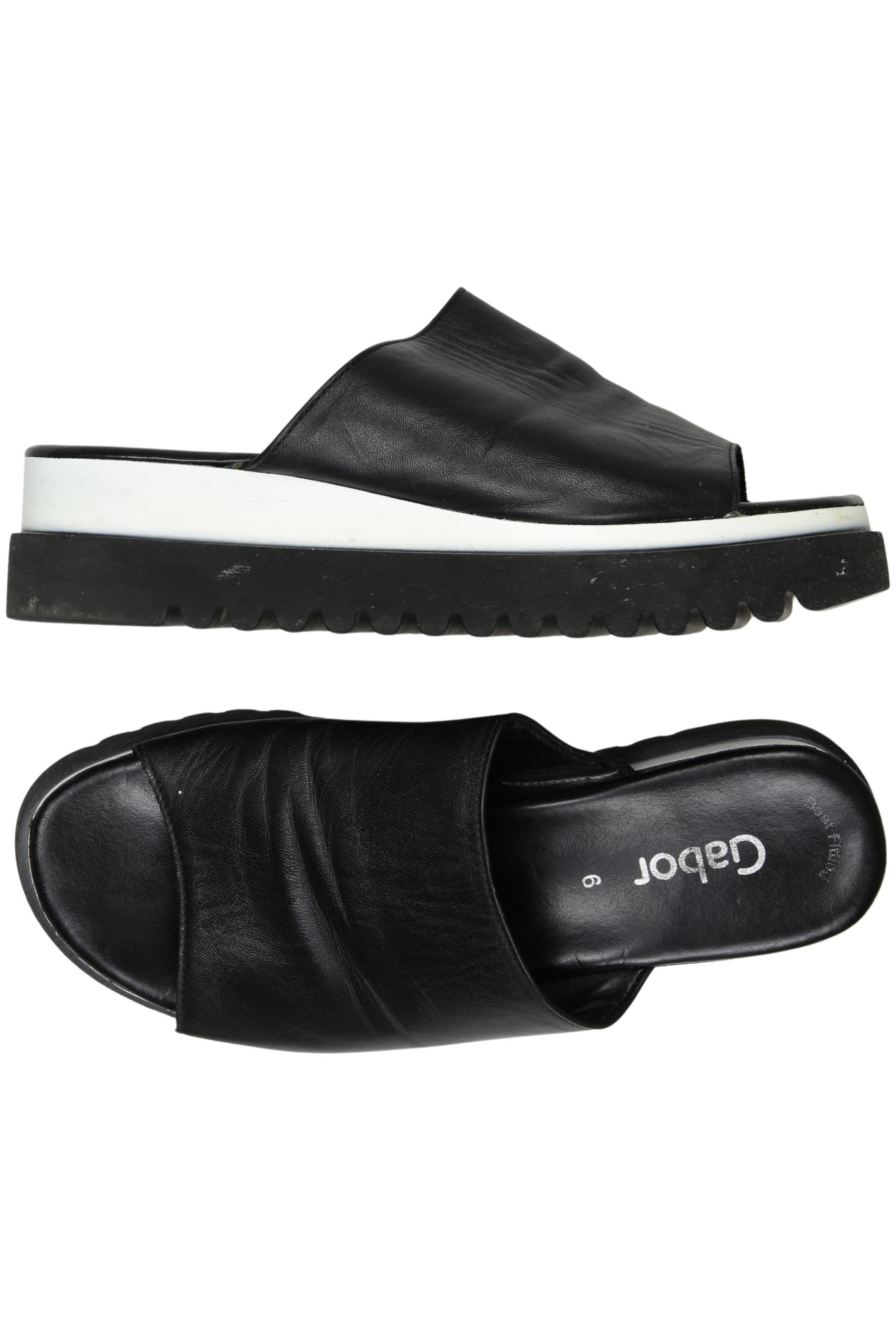 

Gabor Damen Sandale, schwarz, Gr. 6