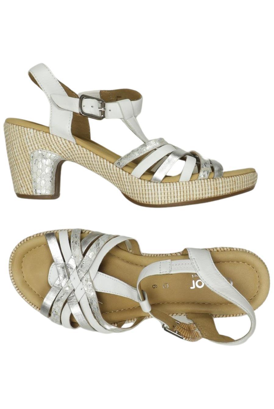 

Gabor Damen Sandale, weiß, Gr. 6