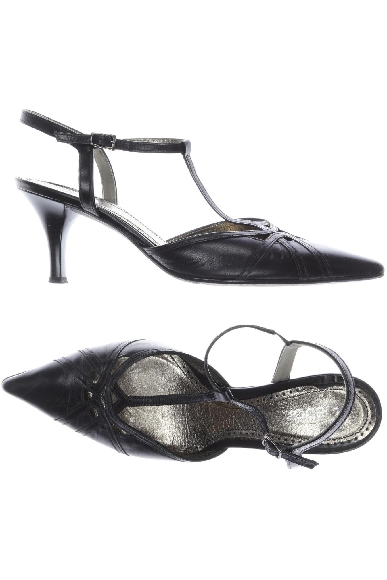 

Gabor Damen Sandale, schwarz, Gr. 5.5