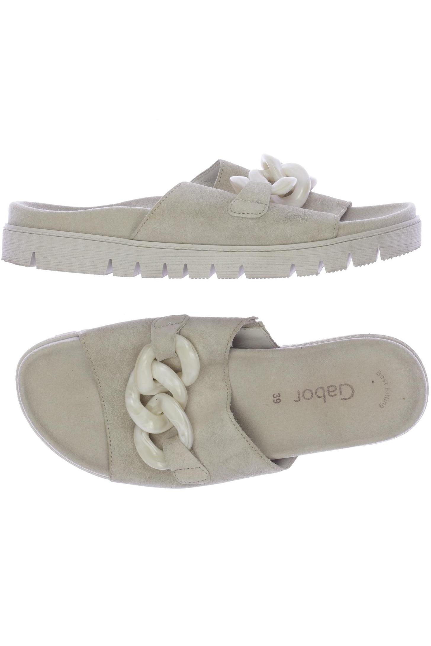 

Gabor Damen Sandale, beige, Gr. 39