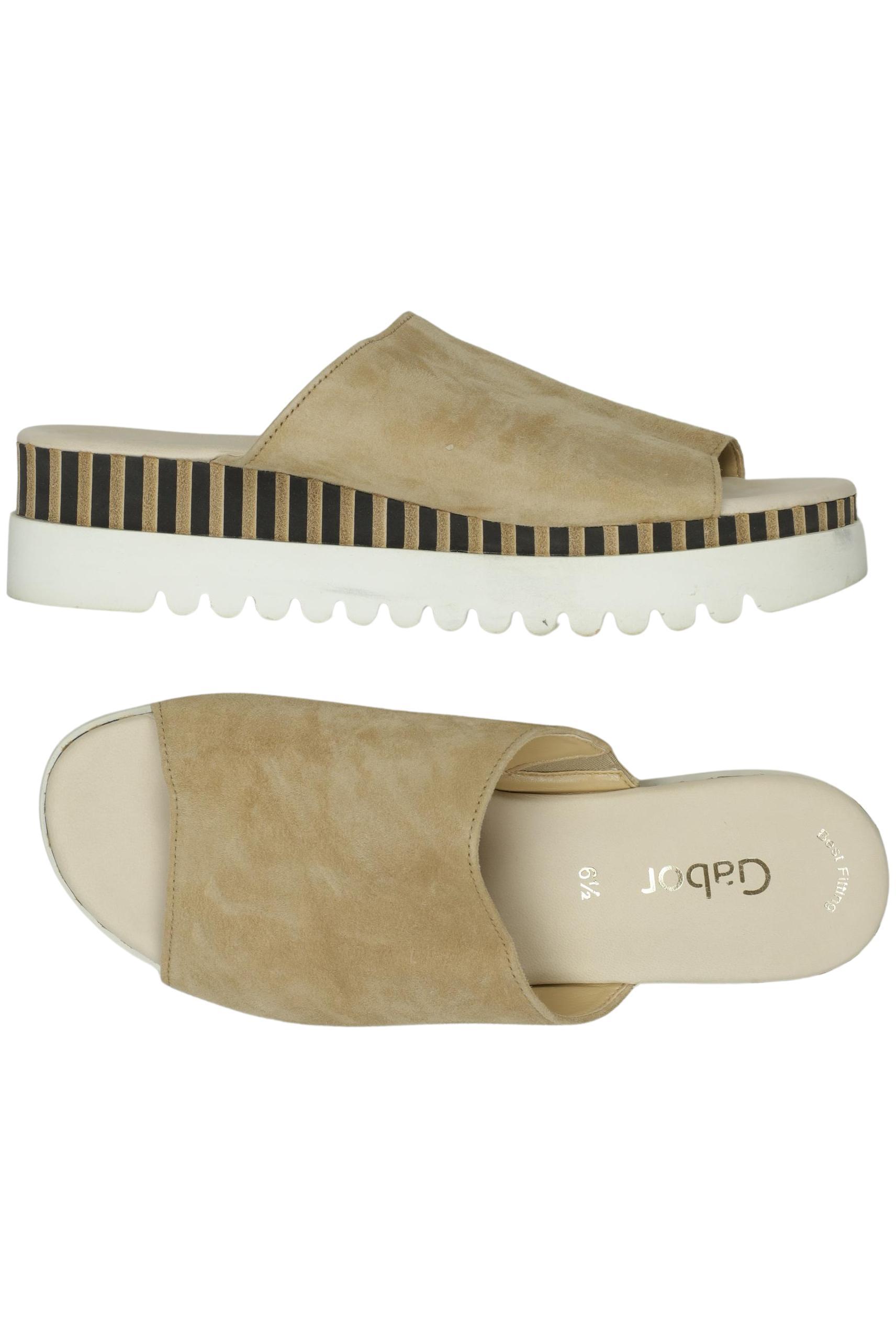 

Gabor Damen Sandale, beige, Gr. 6.5