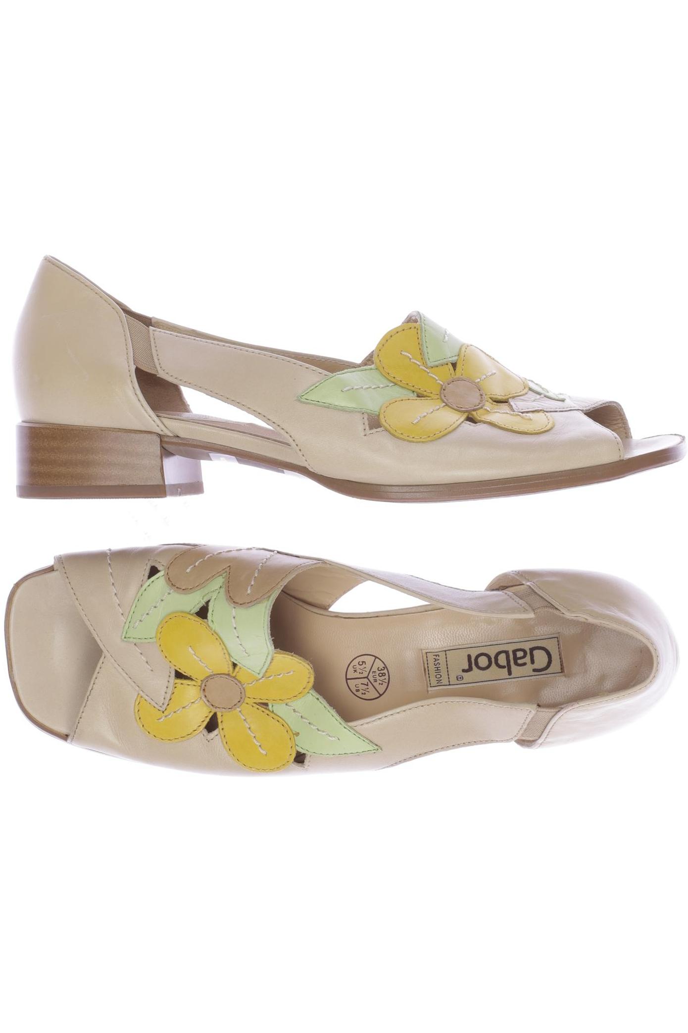 

Gabor Damen Sandale, beige, Gr. 5.5