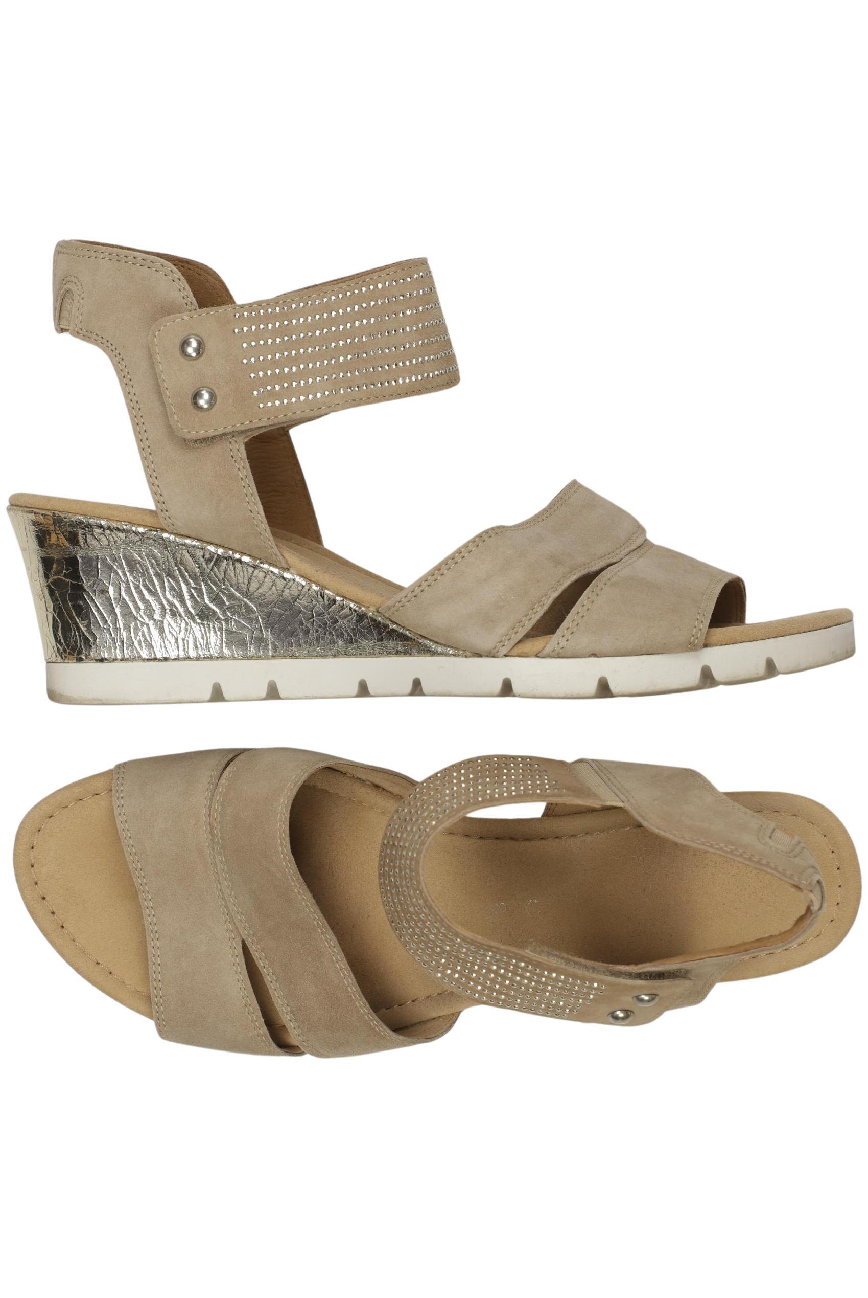 

Gabor Damen Sandale, beige, Gr. 8