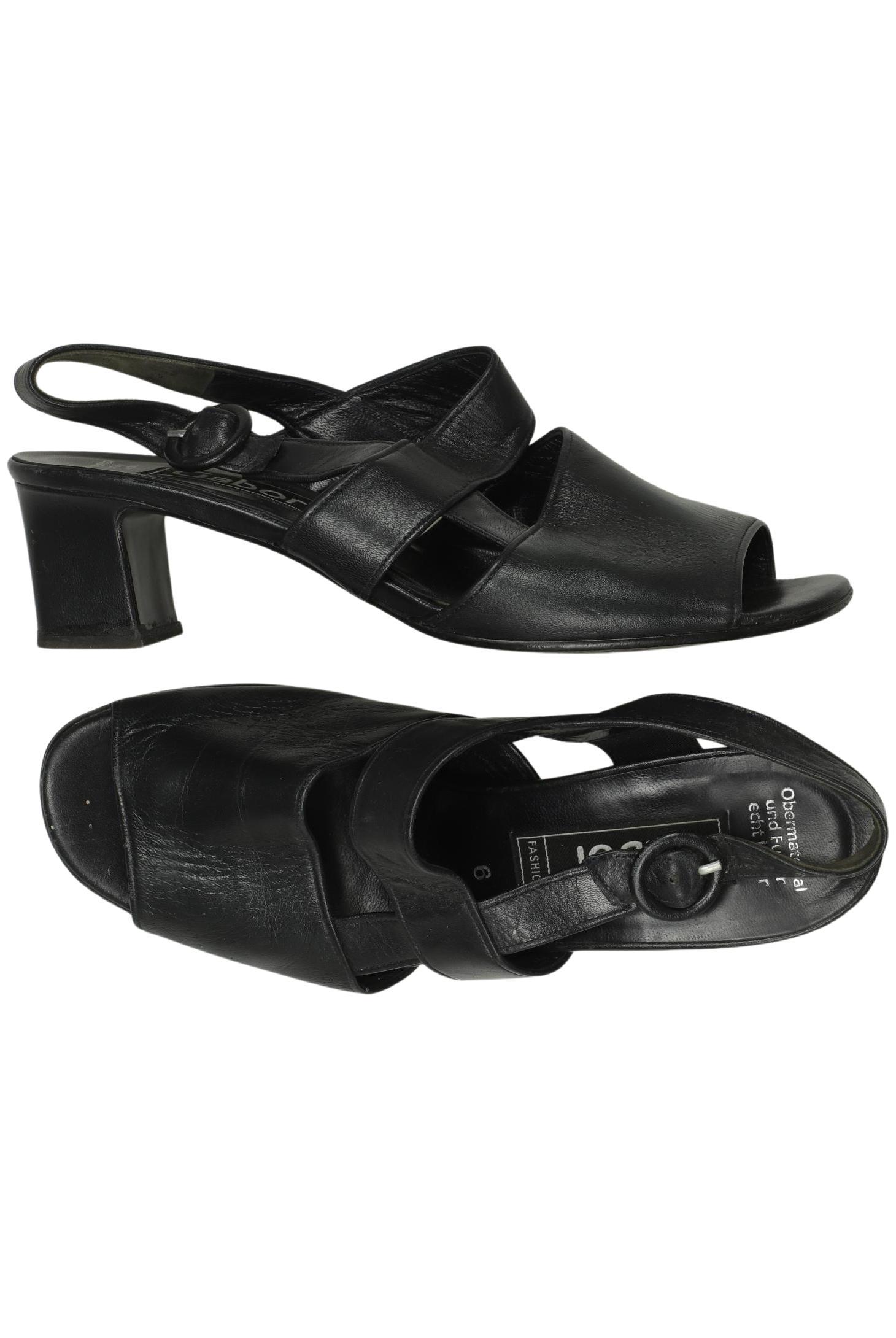 

Gabor Damen Sandale, schwarz, Gr. 6