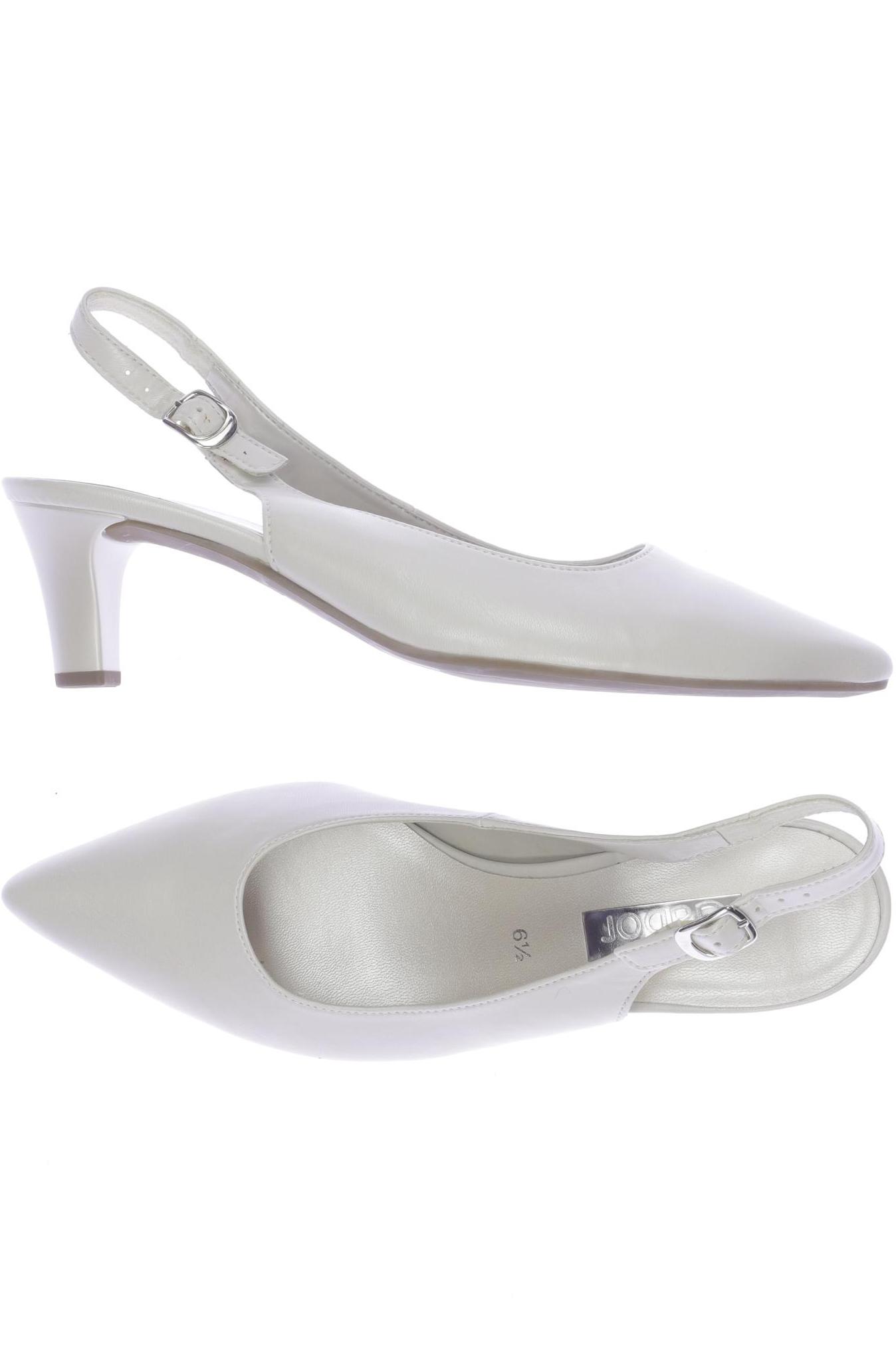 

Gabor Damen Sandale, weiß, Gr. 6.5