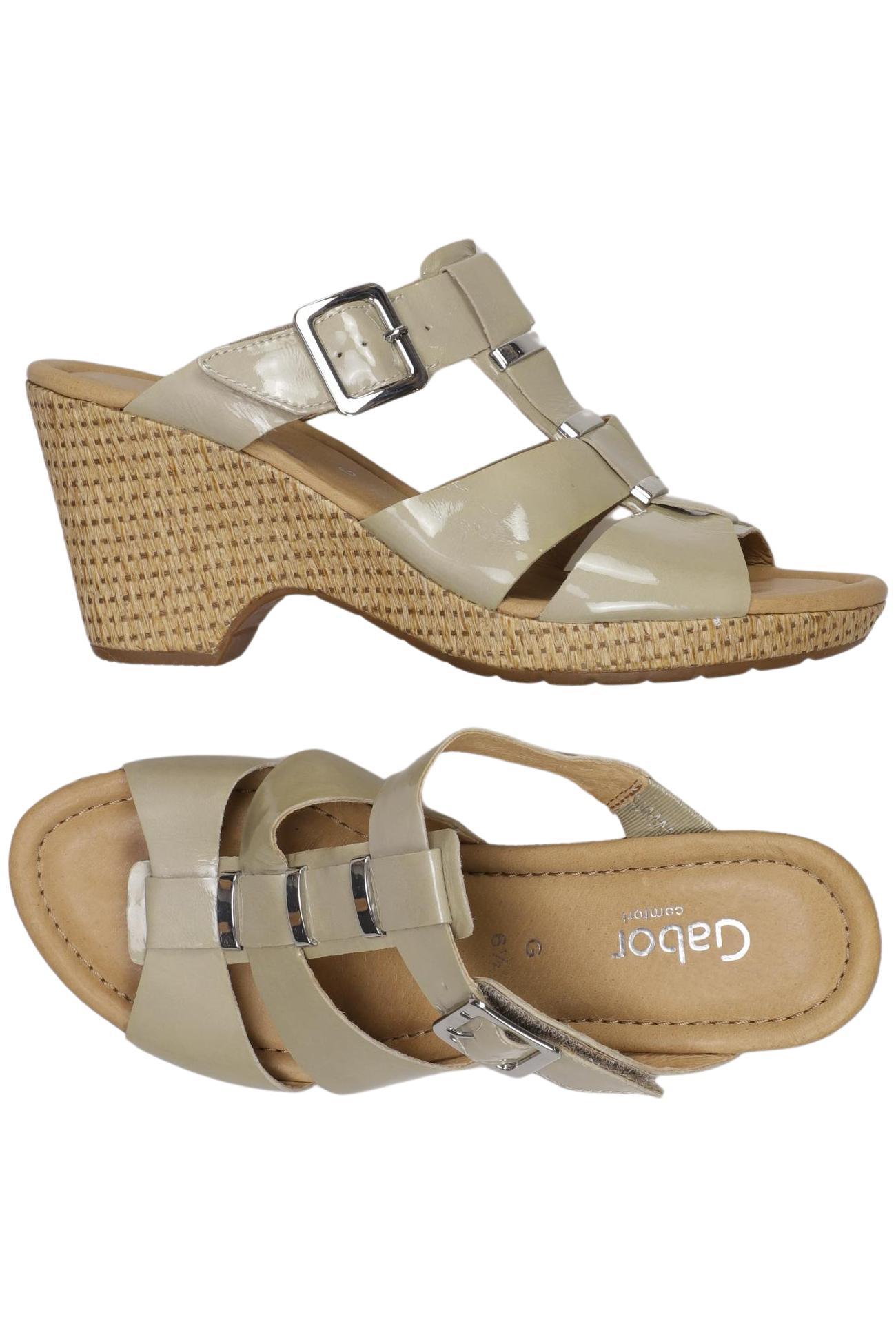 

Gabor Damen Sandale, beige, Gr. 6.5