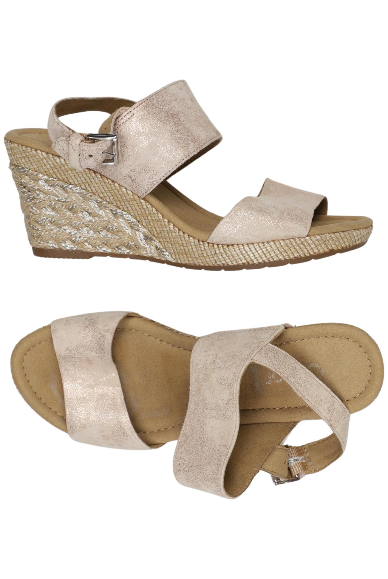 

Gabor Damen Sandale, beige, Gr. 6.5