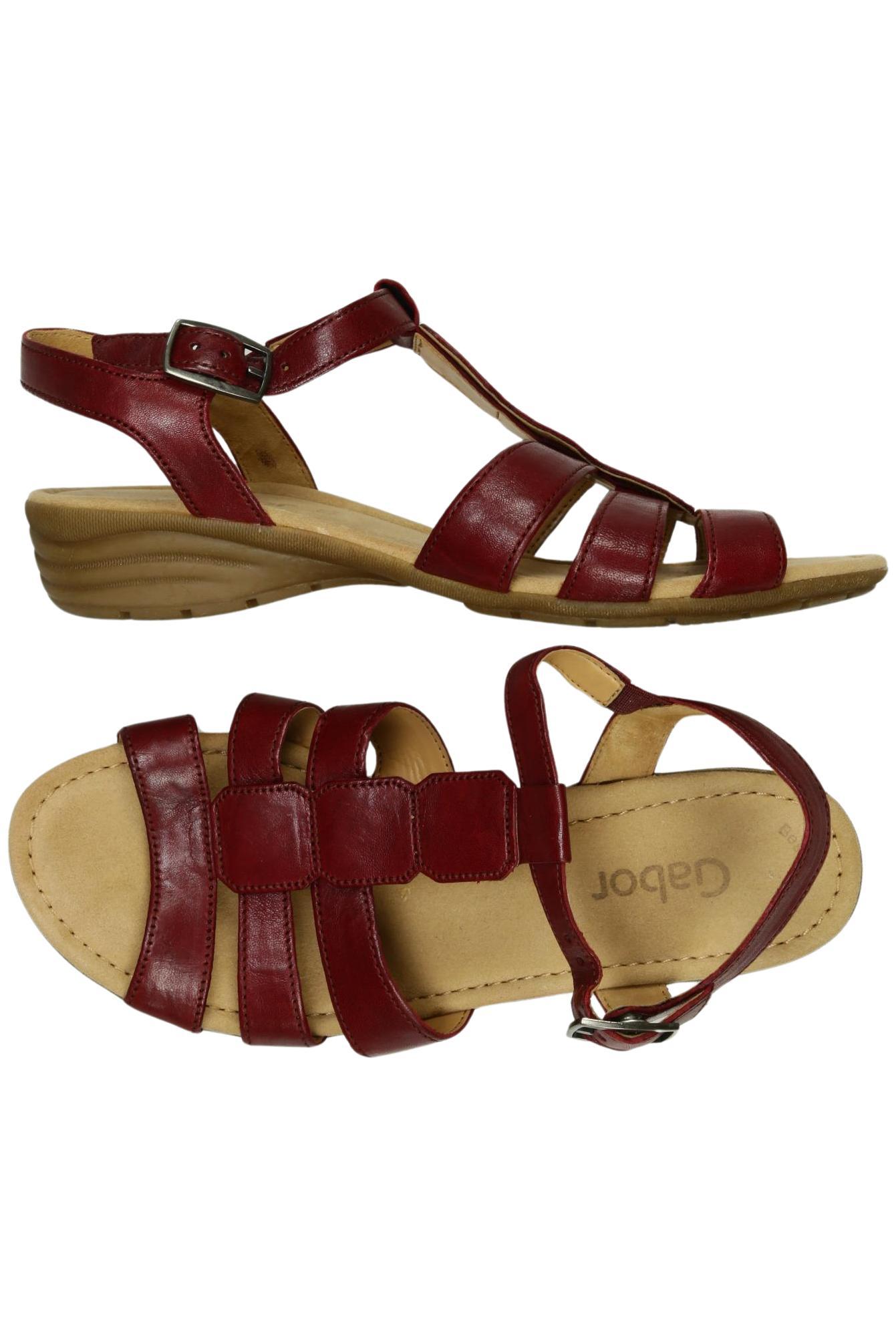 

Gabor Damen Sandale, rot, Gr. 5.5