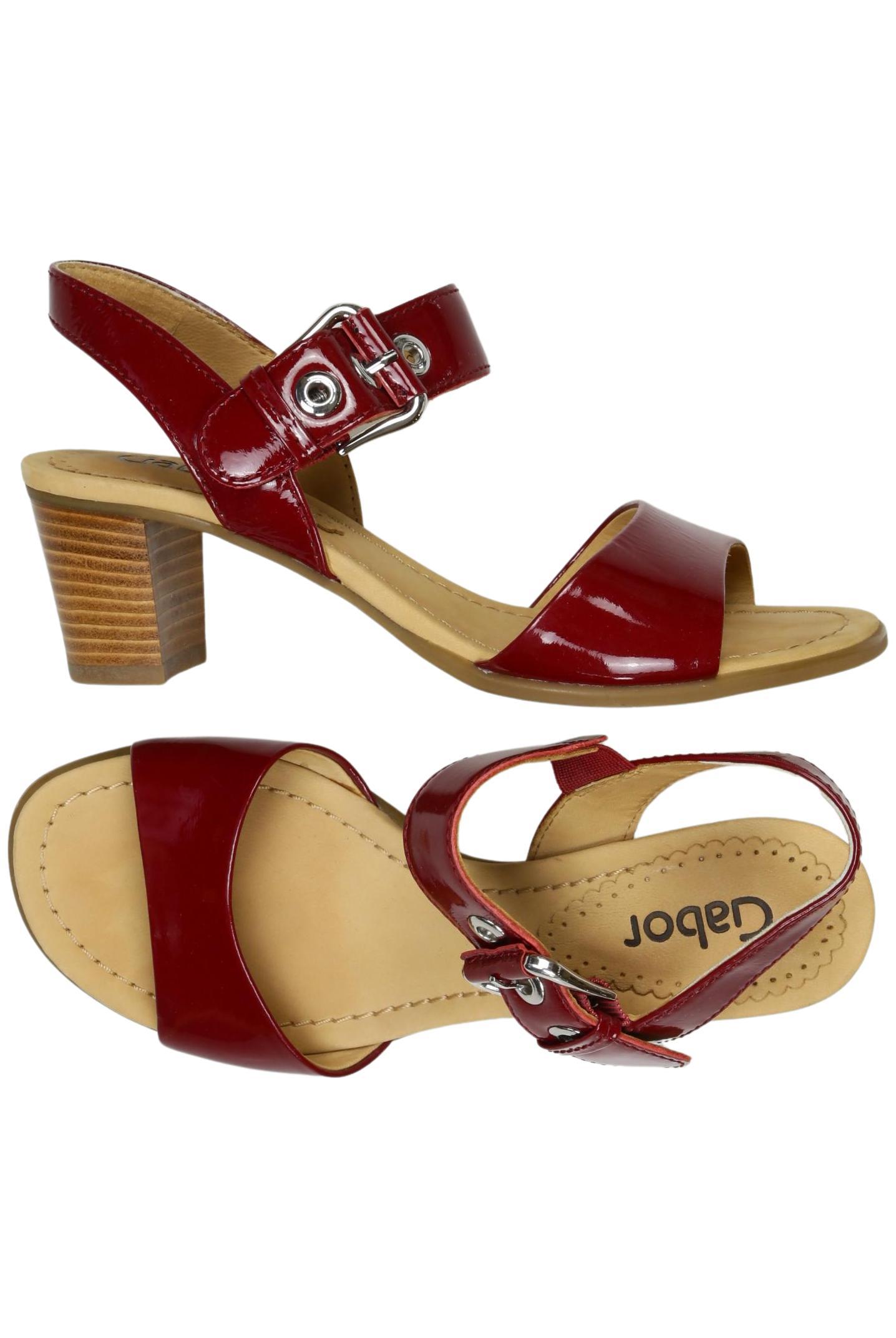 

Gabor Damen Sandale, rot, Gr. 3.5