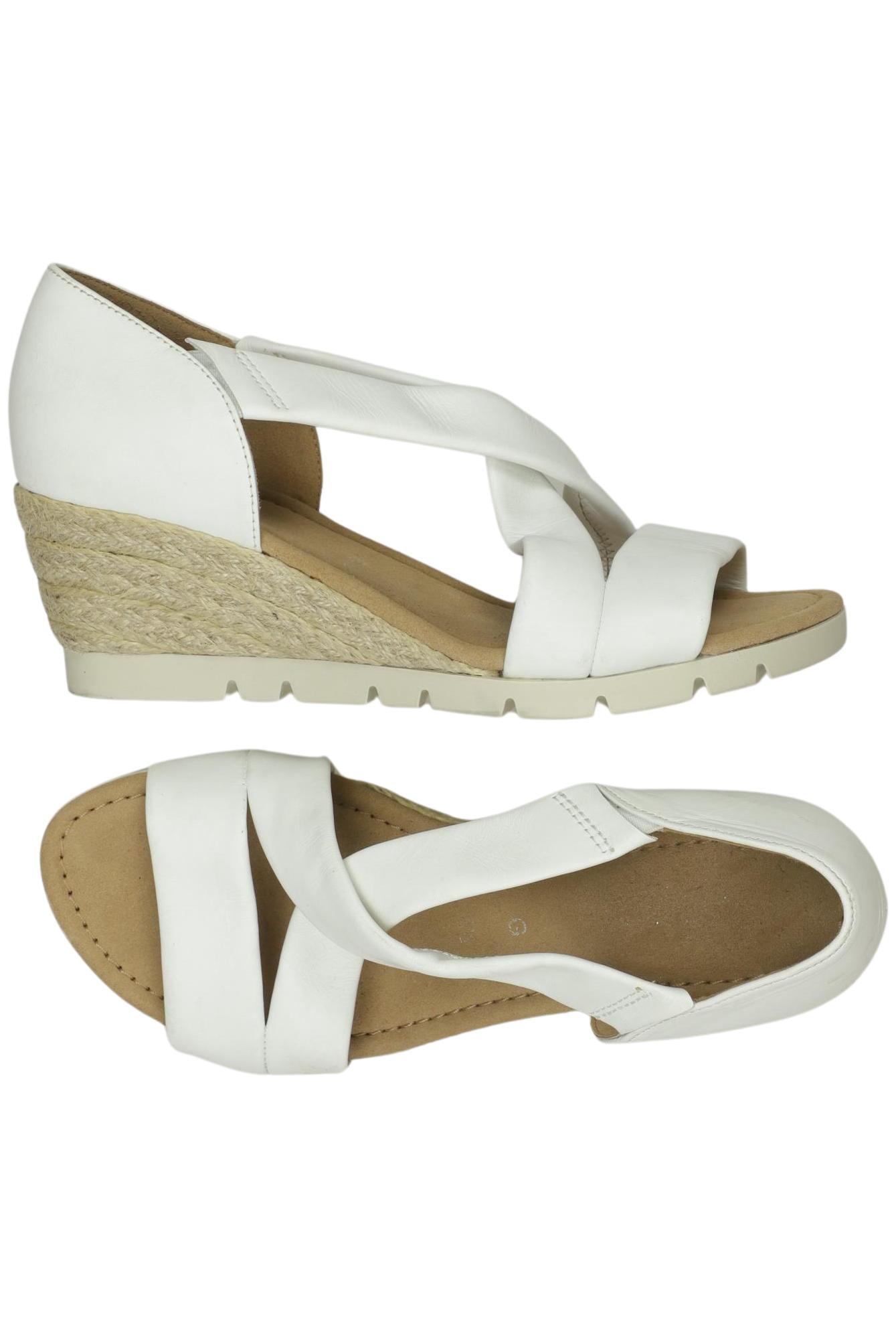 

Gabor Damen Sandale, weiß, Gr. 4.5