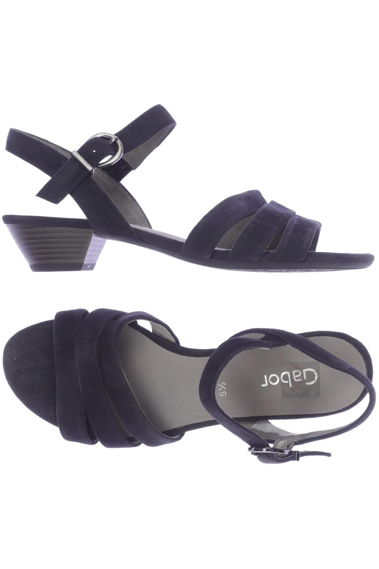 

Gabor Damen Sandale, marineblau, Gr. 5.5