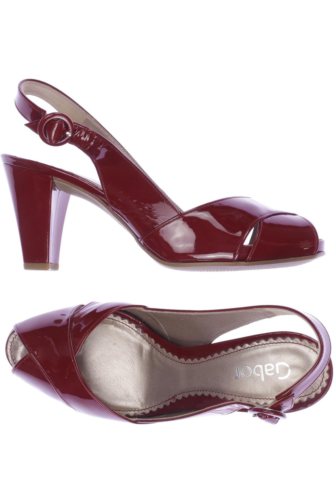 

Gabor Damen Sandale, bordeaux, Gr. 4.5