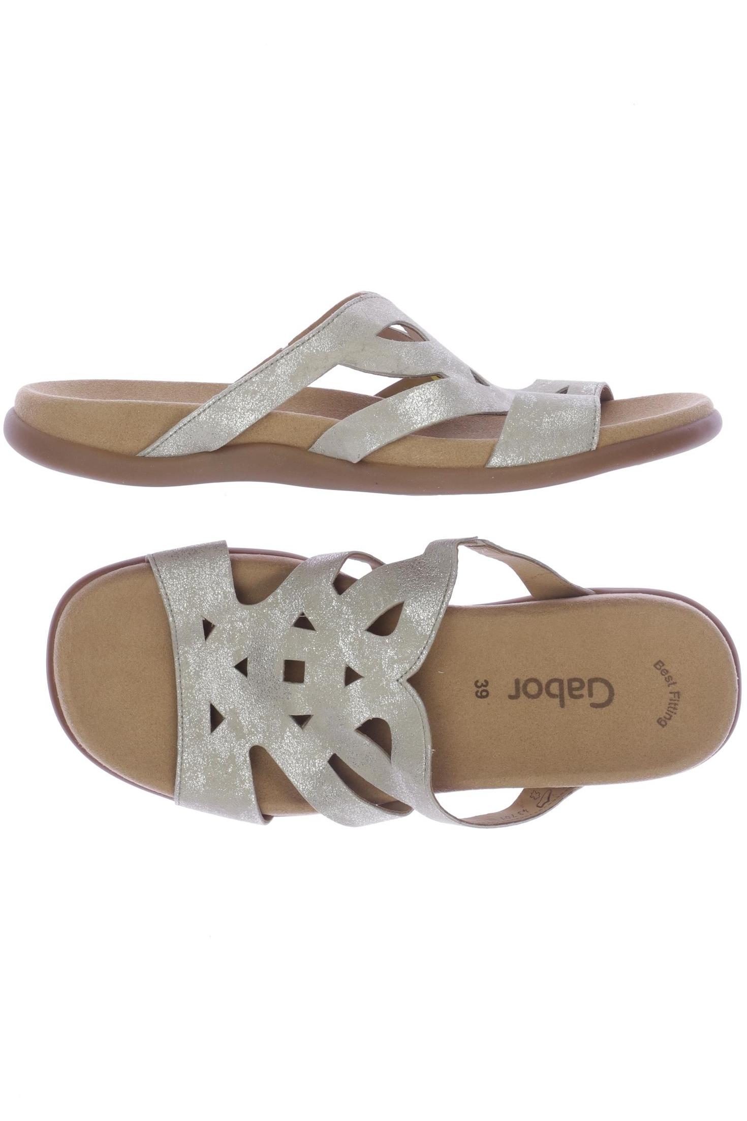 

Gabor Damen Sandale, beige, Gr. 39