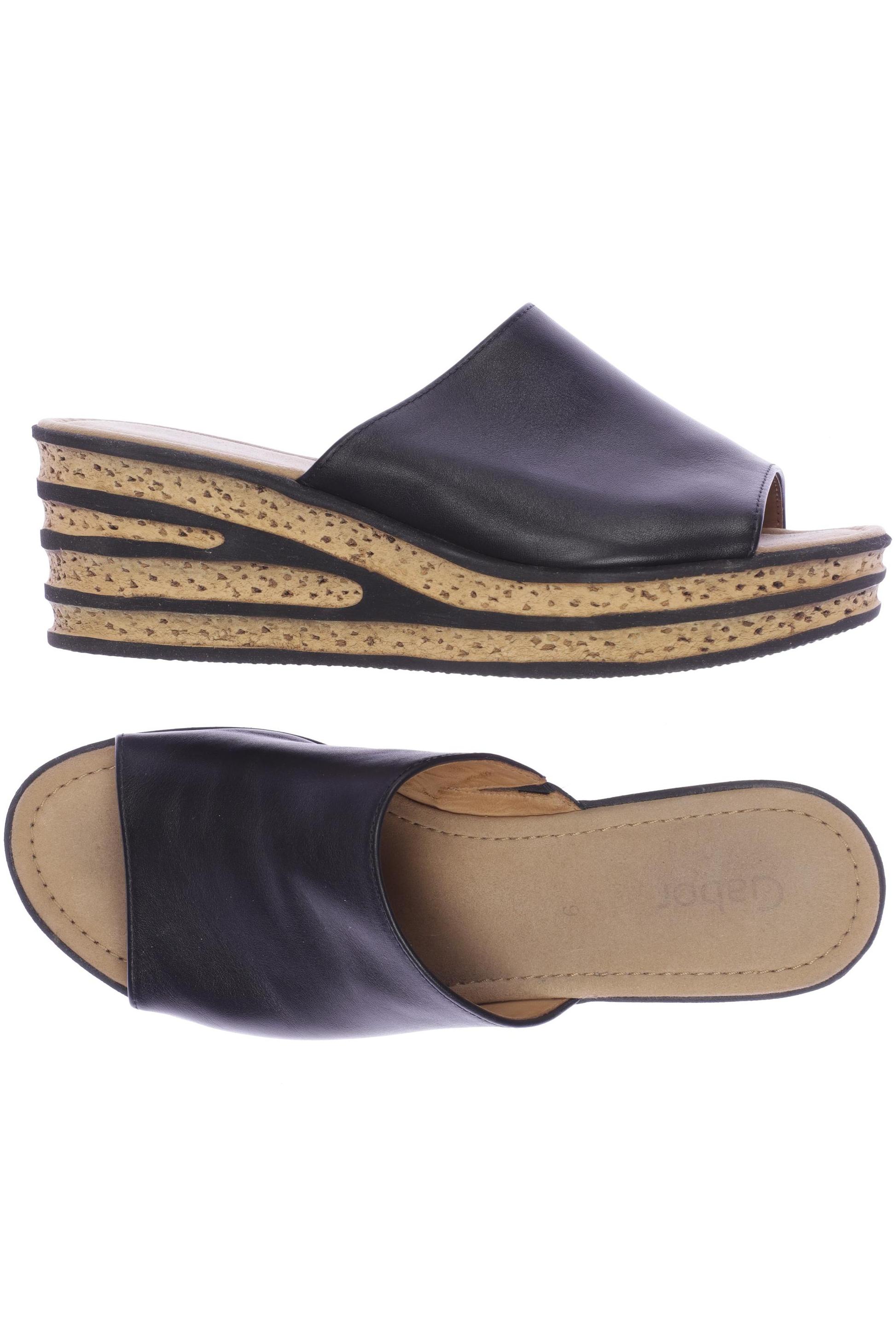 

Gabor Damen Sandale, schwarz, Gr. 9