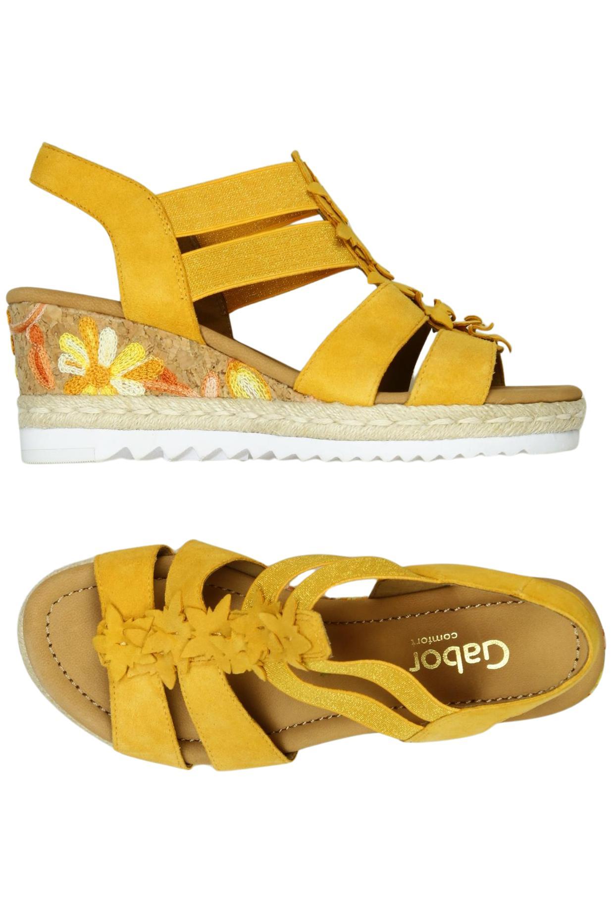 

Gabor Damen Sandale, orange, Gr. 4