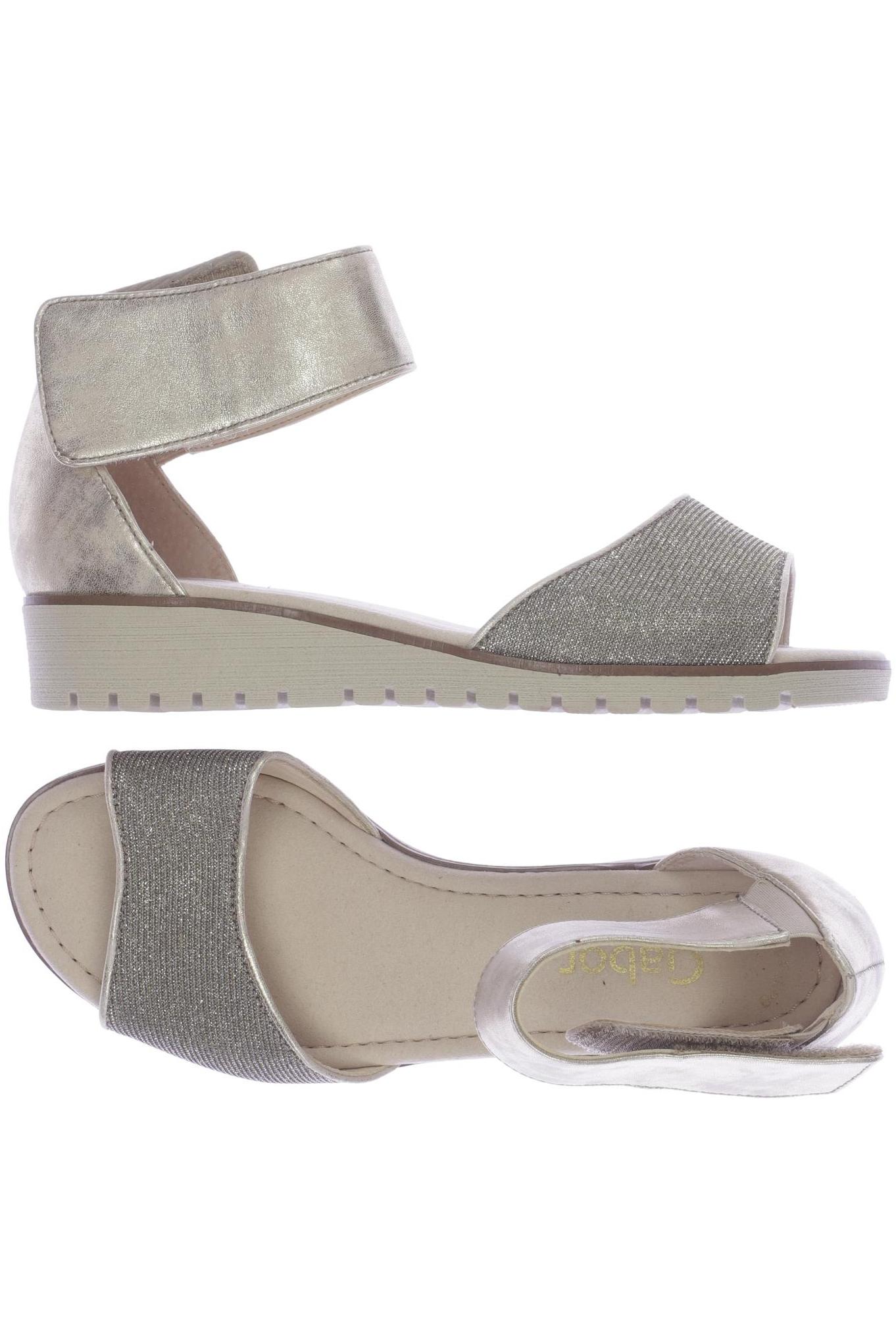 

Gabor Damen Sandale, beige, Gr. 4