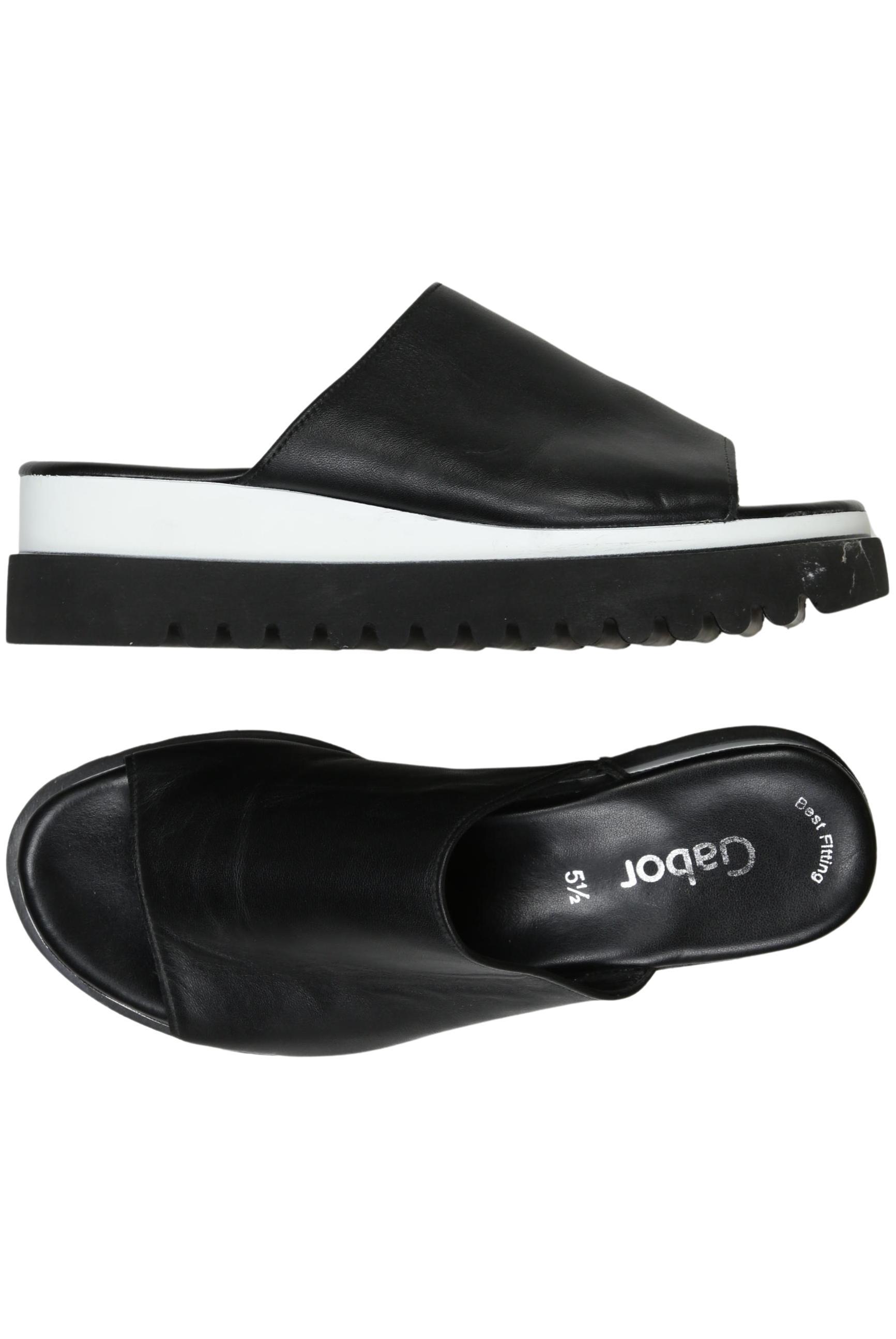 

Gabor Damen Sandale, schwarz, Gr. 5.5