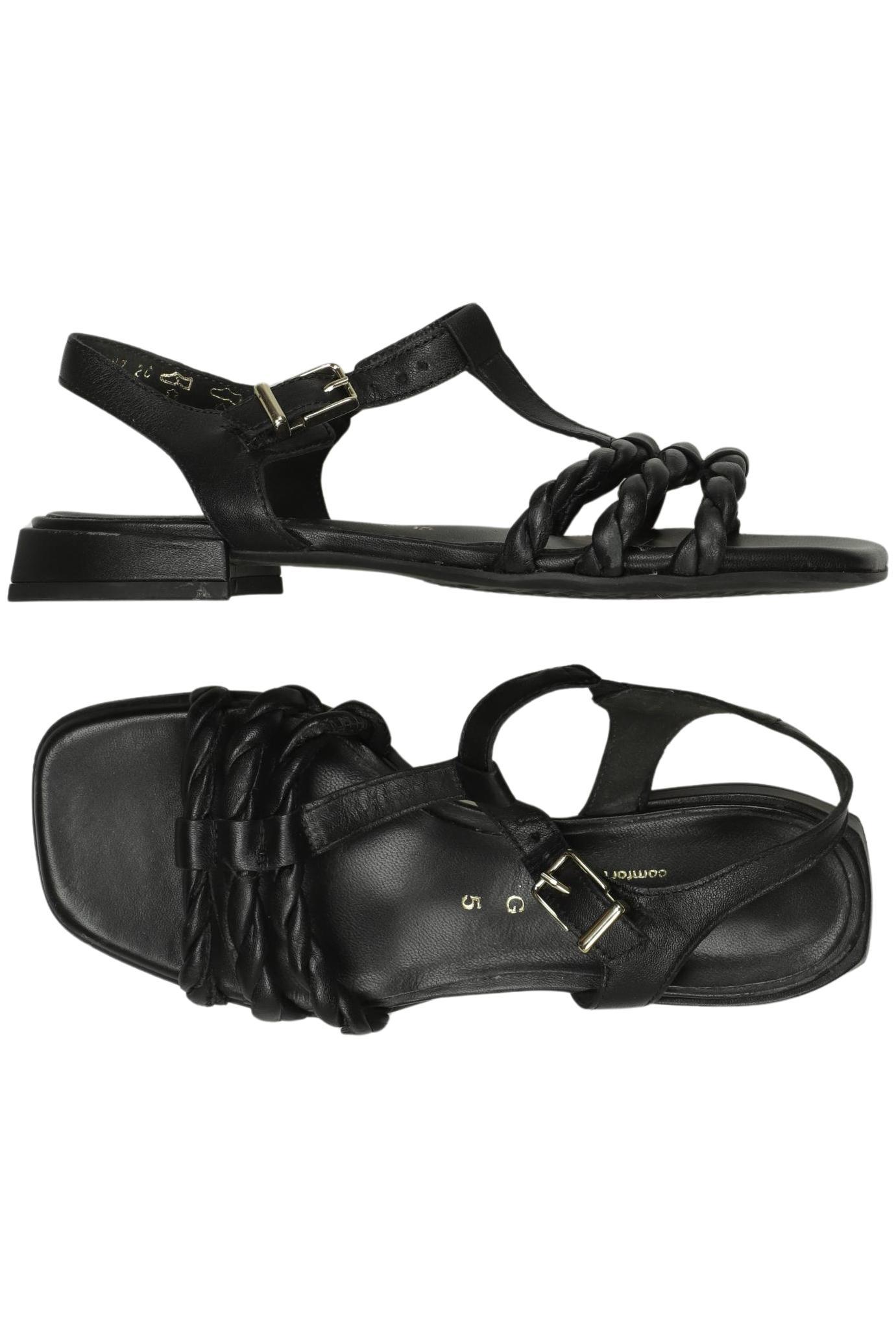 

Gabor Damen Sandale, schwarz, Gr. 5