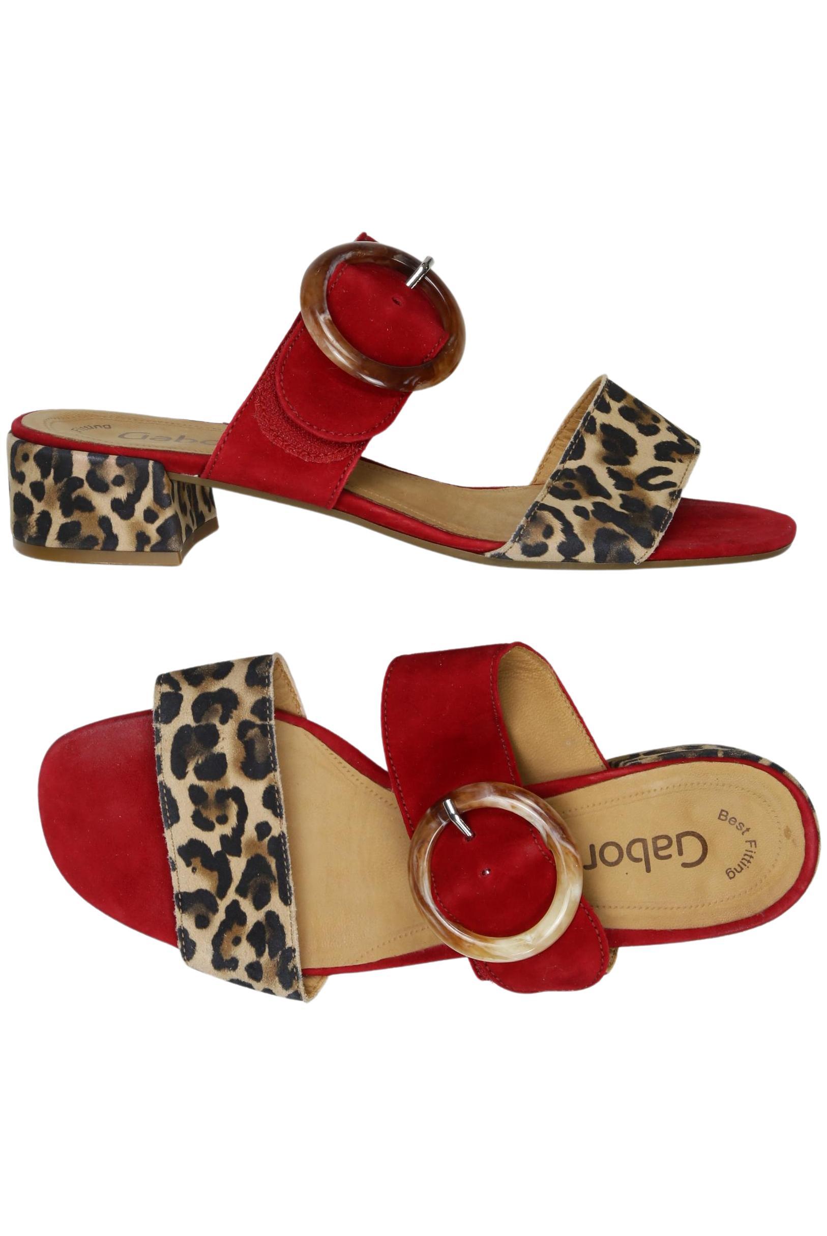 

Gabor Damen Sandale, rot, Gr. 5.5