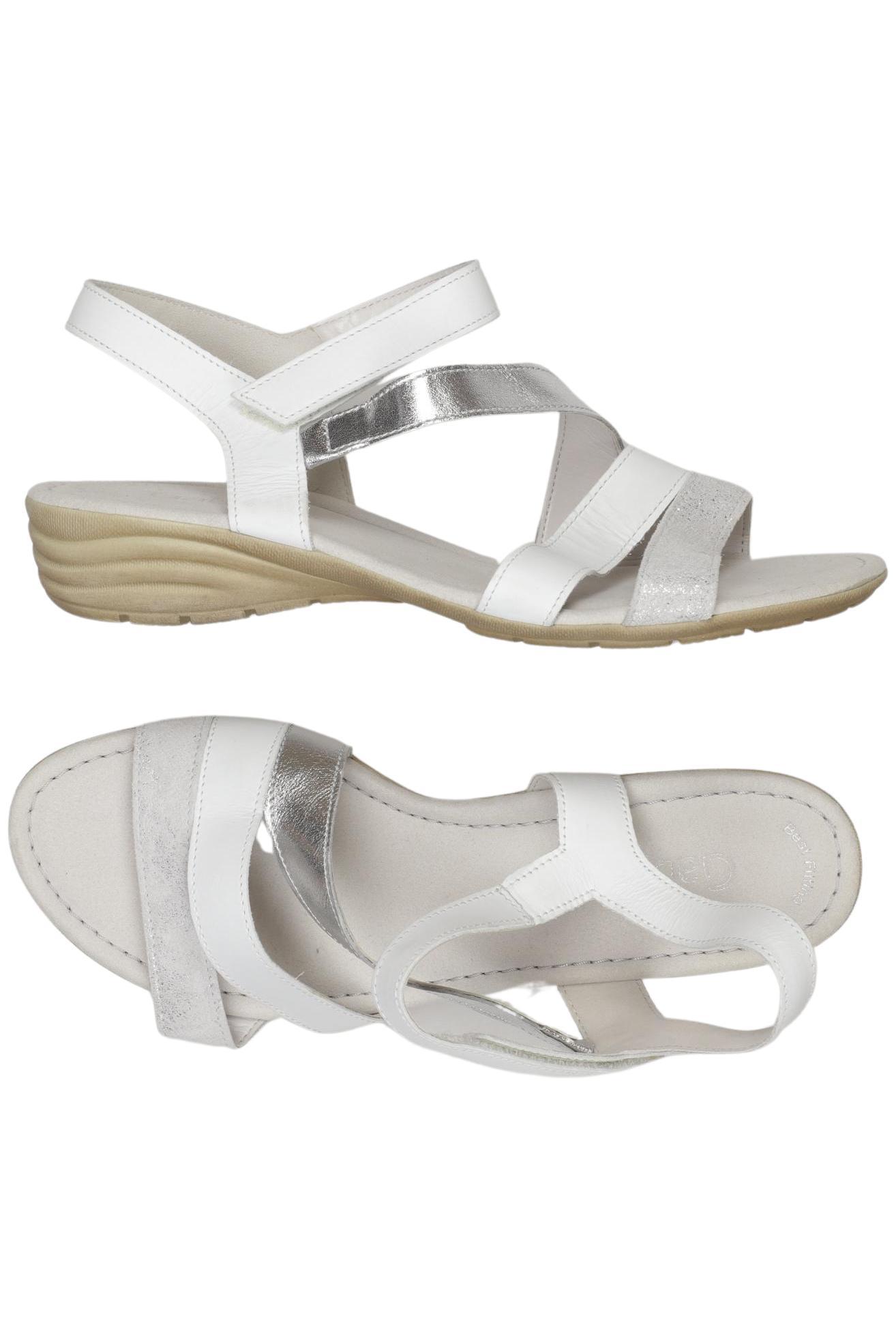 

Gabor Damen Sandale, weiß, Gr. 7