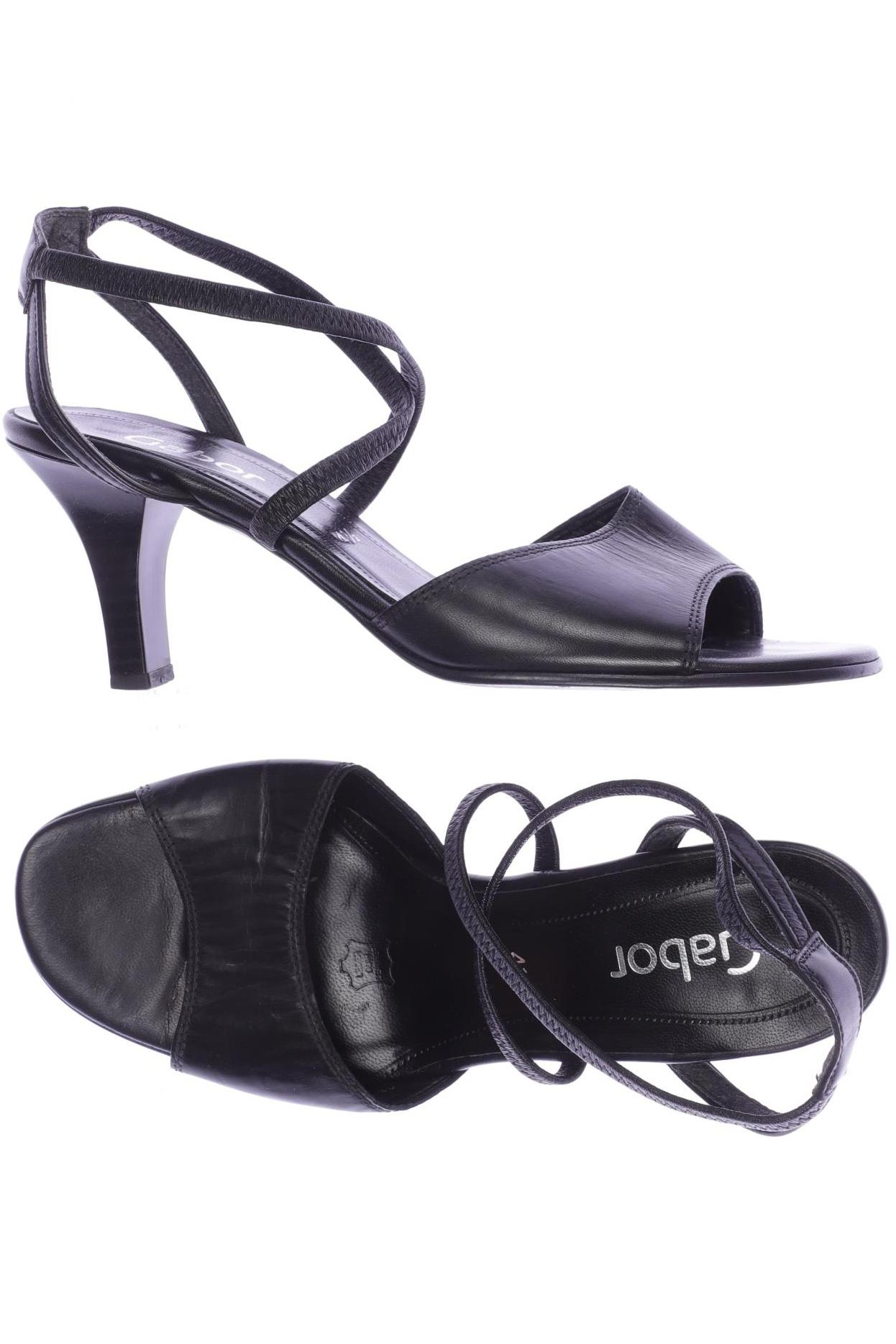 

Gabor Damen Sandale, schwarz, Gr. 4.5