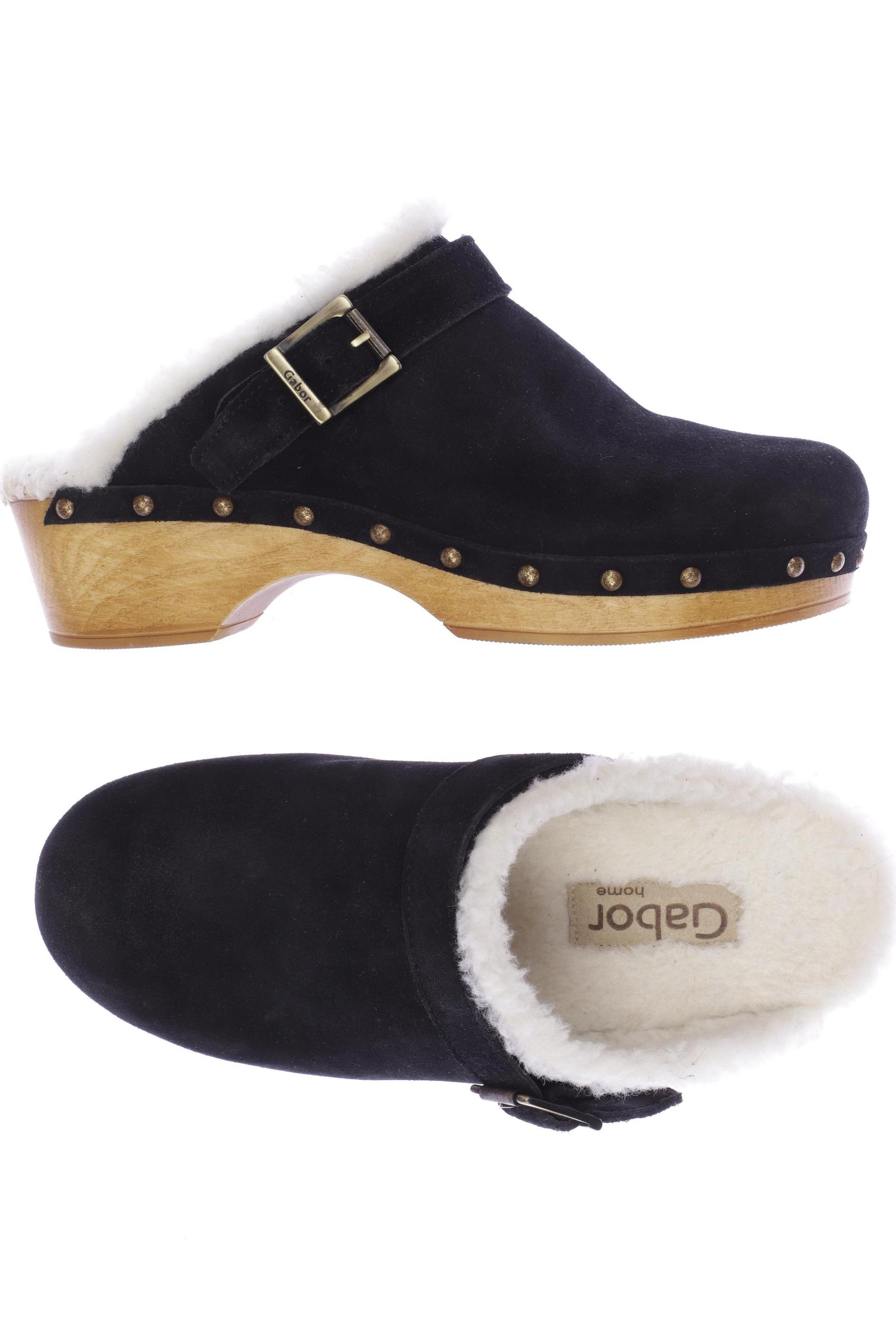

Gabor Damen Sandale, schwarz, Gr. 39