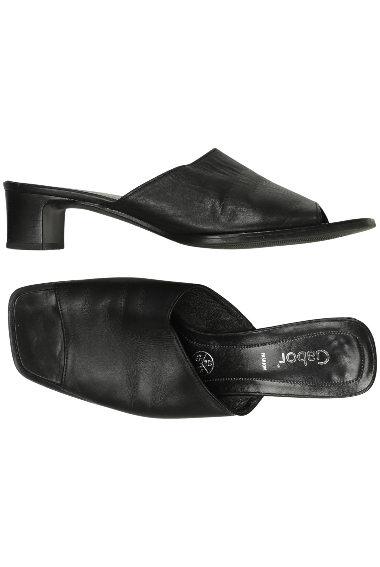 

Gabor Damen Sandale, schwarz, Gr. 40