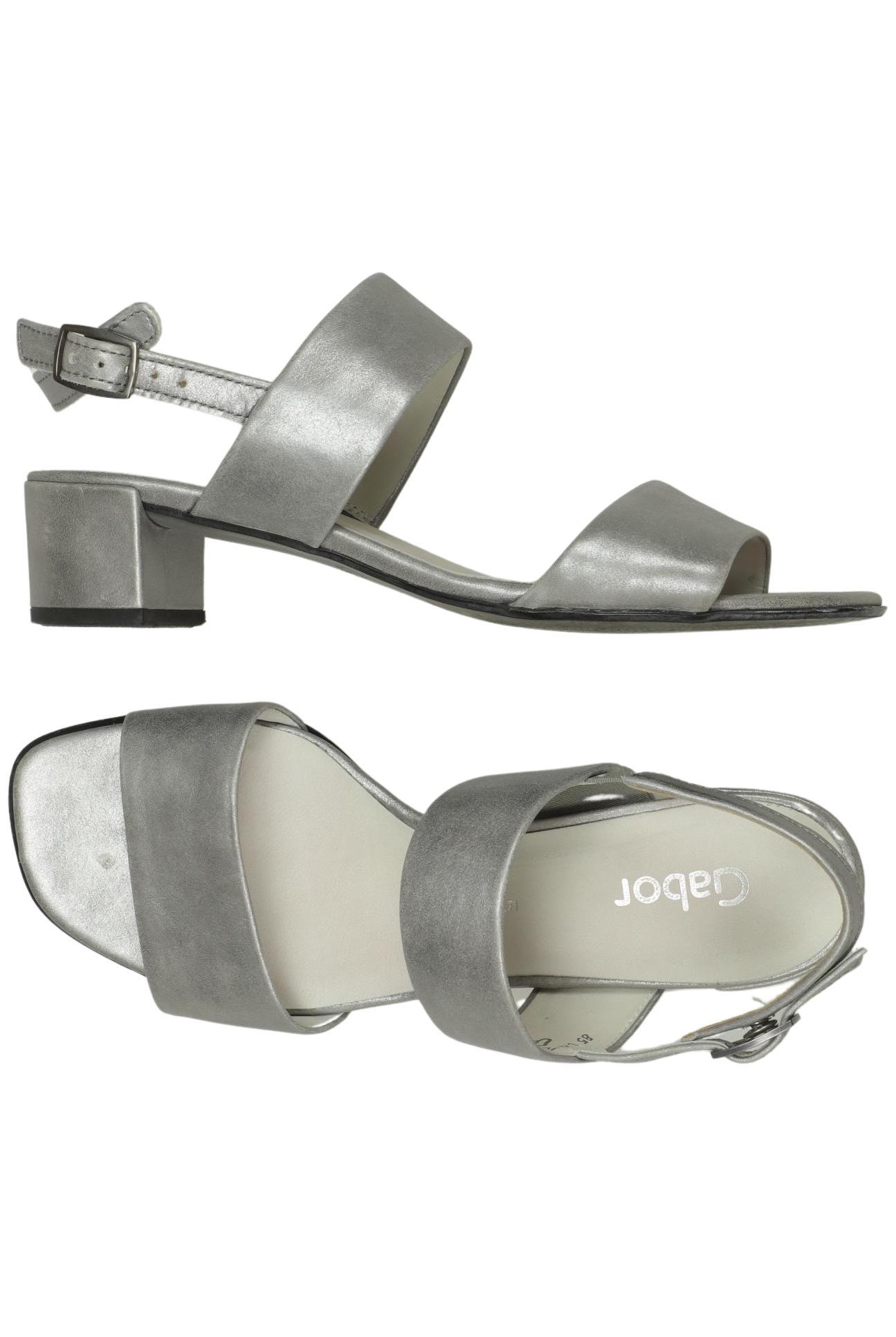 

Gabor Damen Sandale, silber, Gr. 5