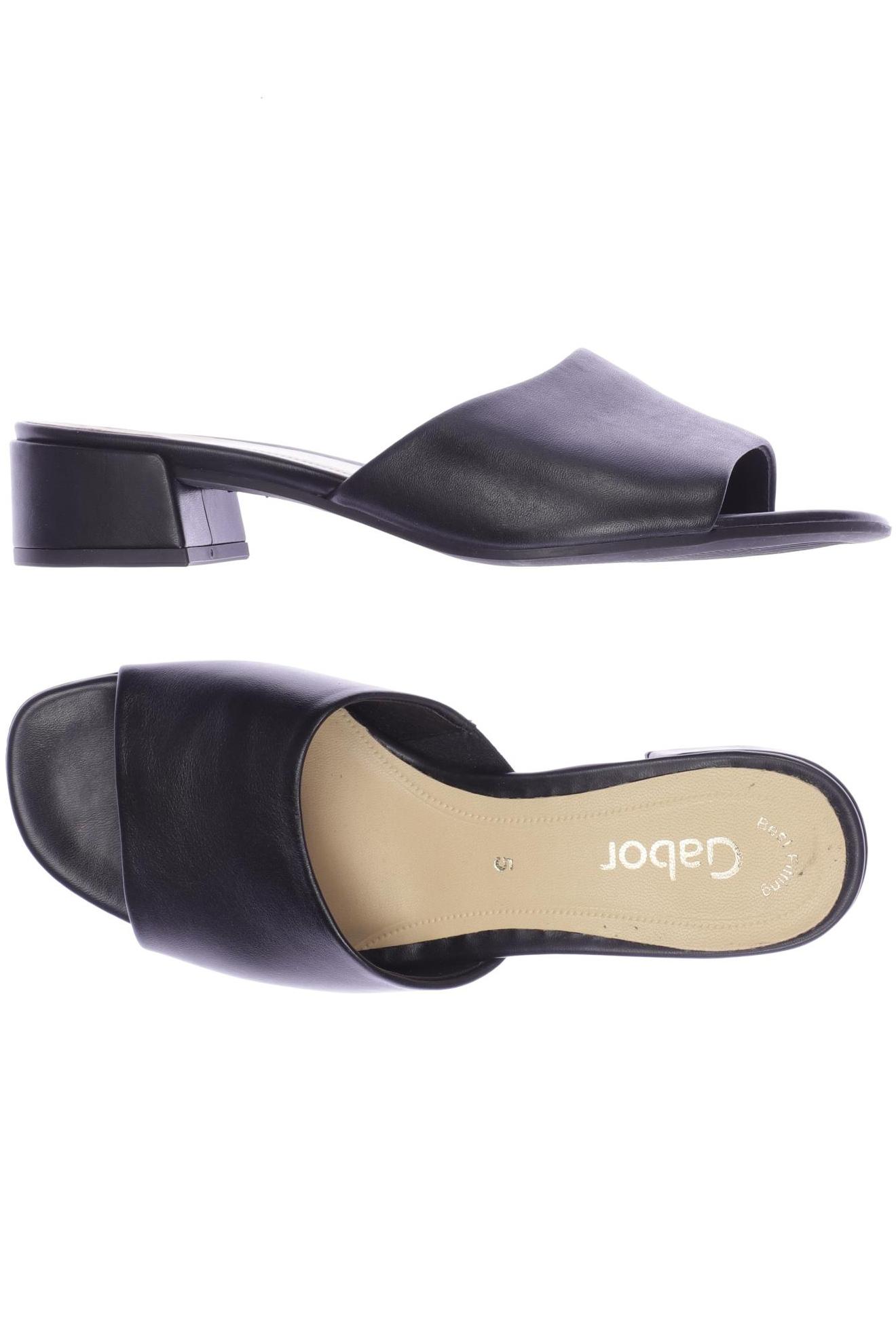 

Gabor Damen Sandale, schwarz, Gr. 5