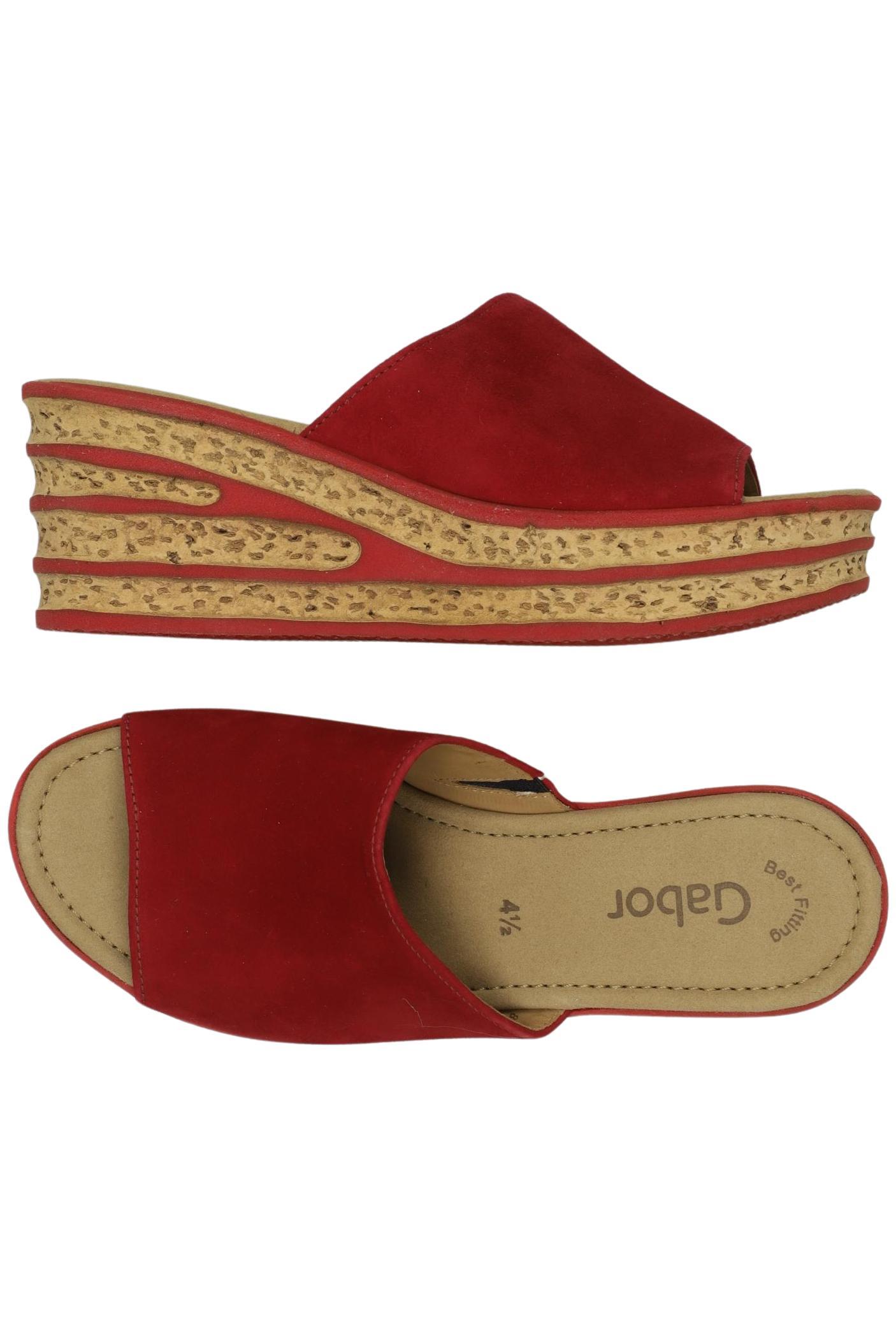 

Gabor Damen Sandale, rot, Gr. 4.5