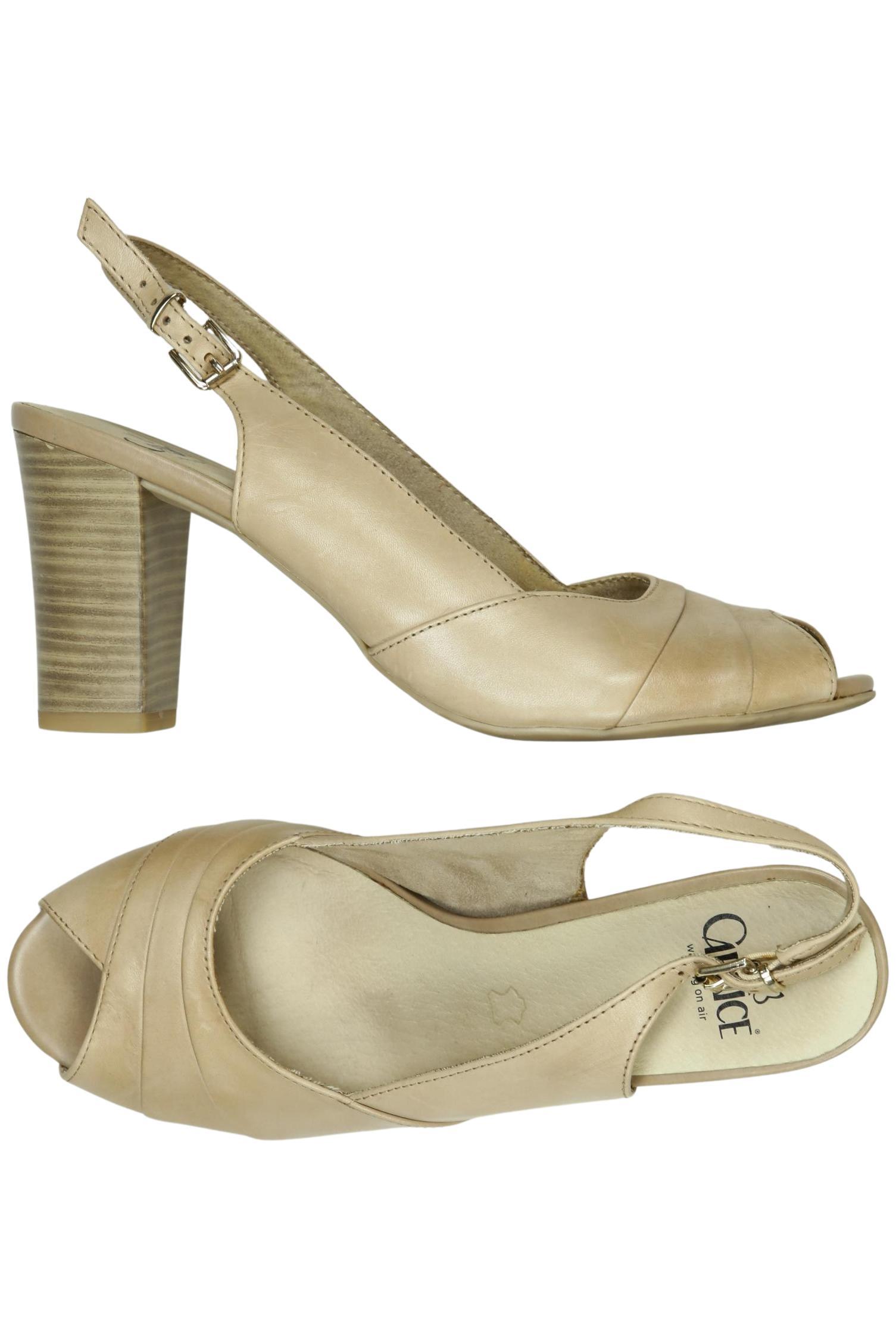 

Gabor Damen Sandale, beige, Gr. 40.5