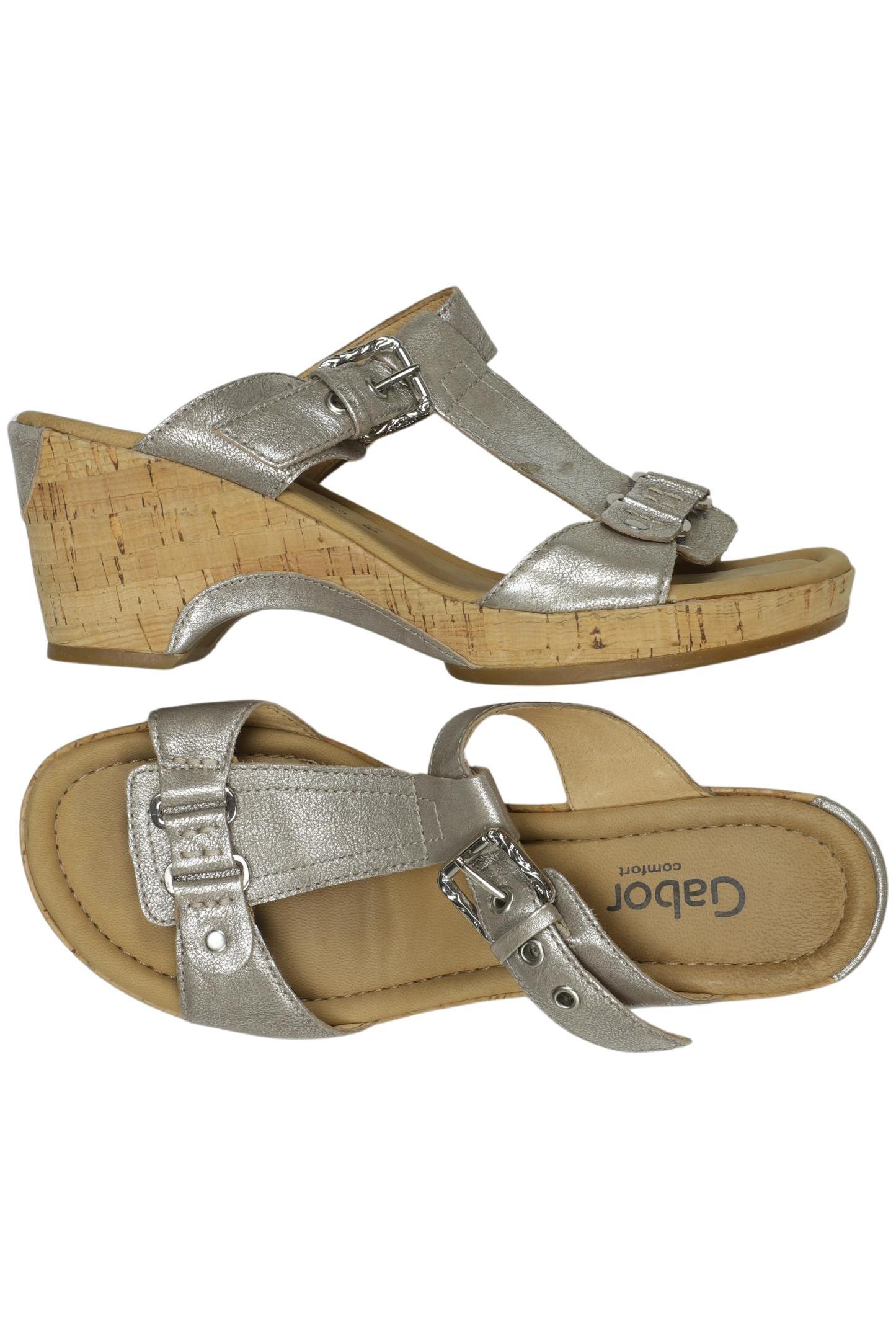 

Gabor Damen Sandale, beige, Gr. 6.5