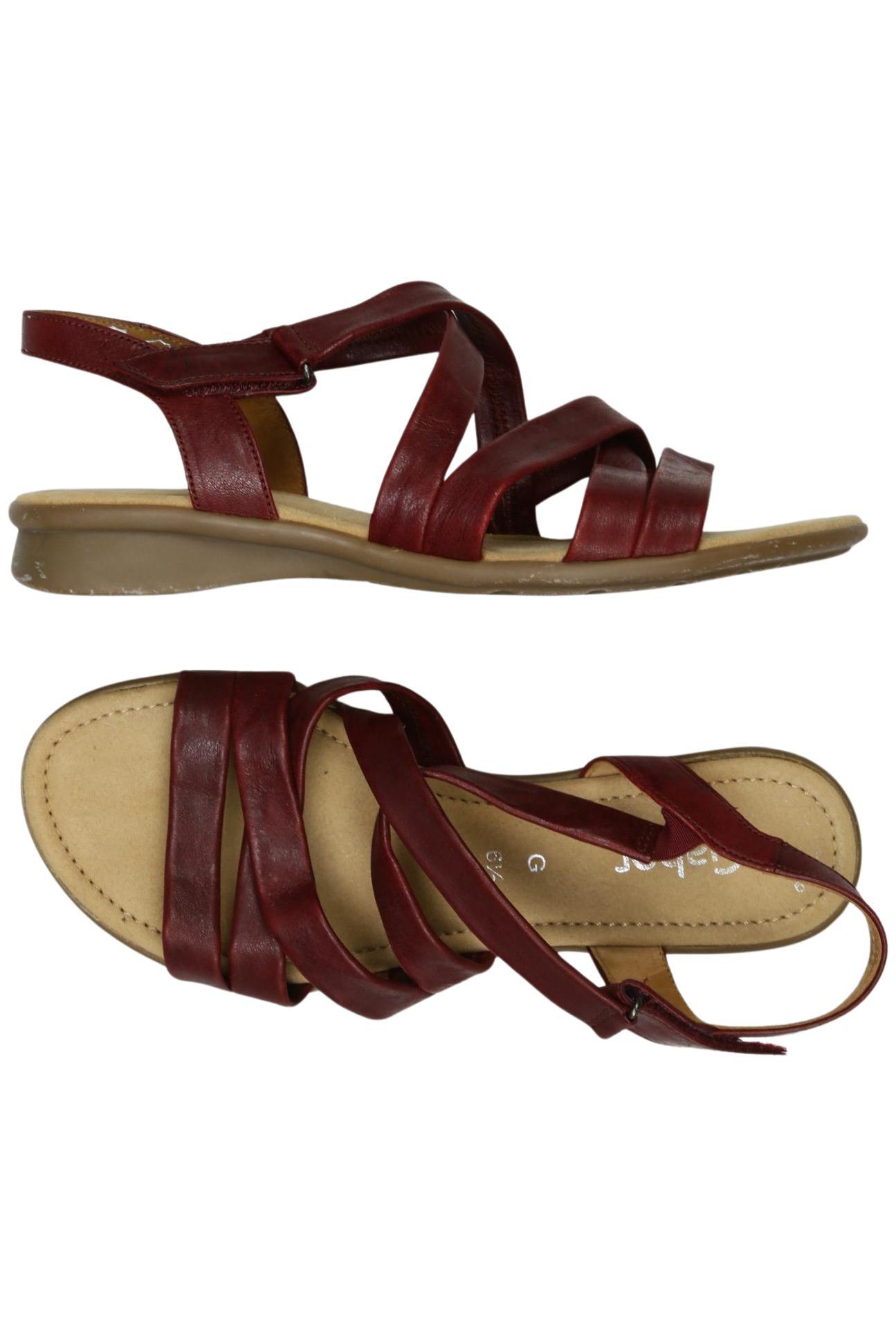 

Gabor Damen Sandale, bordeaux, Gr. 6.5