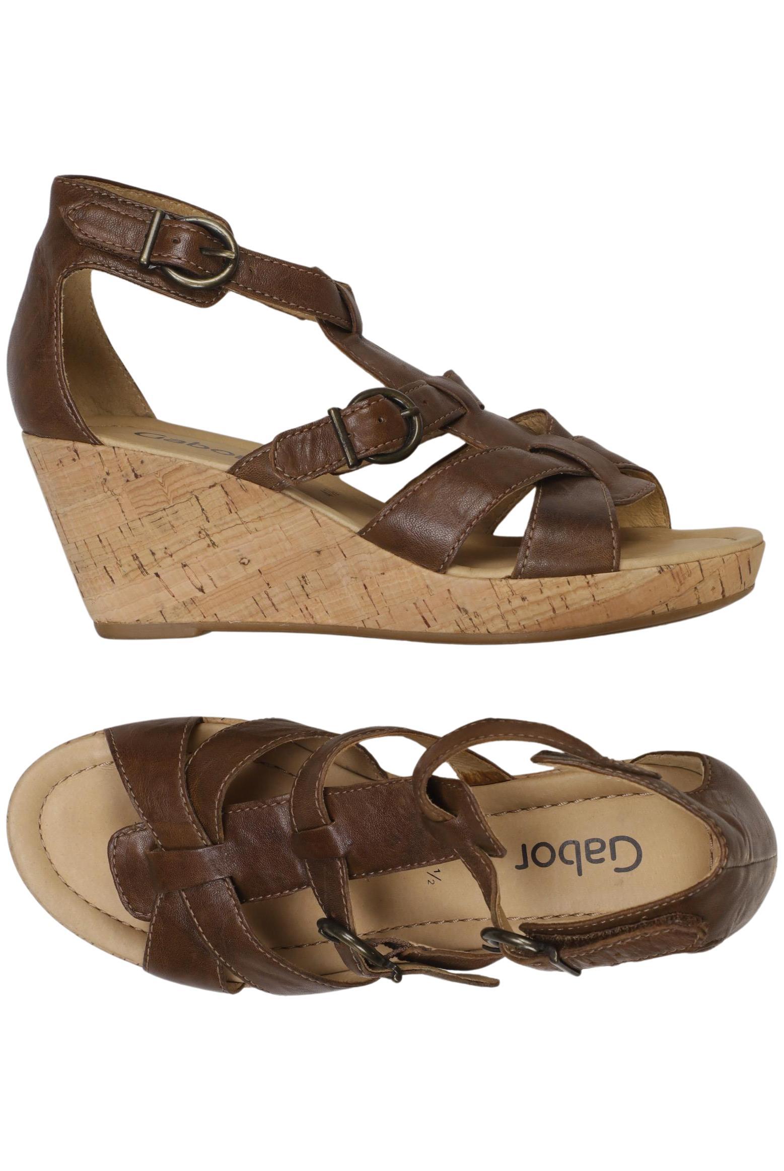 

Gabor Damen Sandale, braun, Gr. 4.5