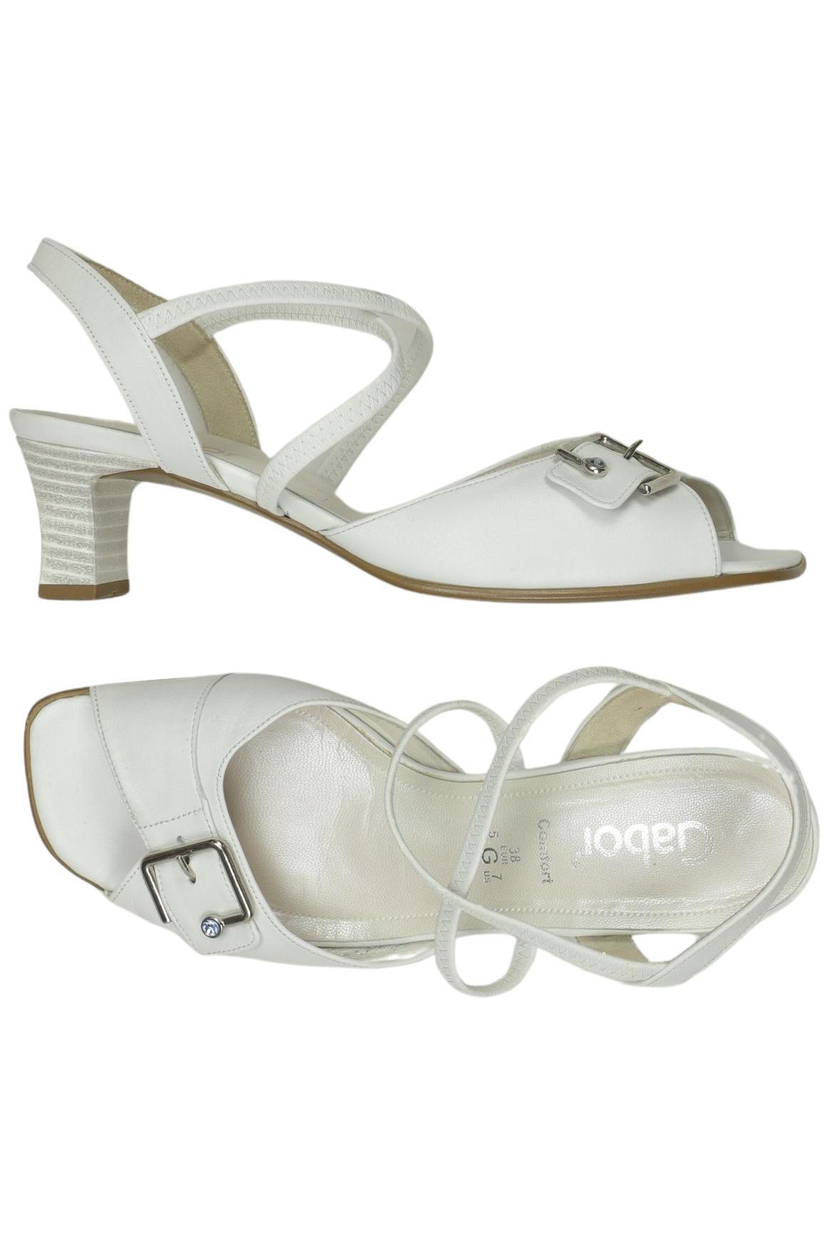 

Gabor Damen Sandale, weiß, Gr. 5