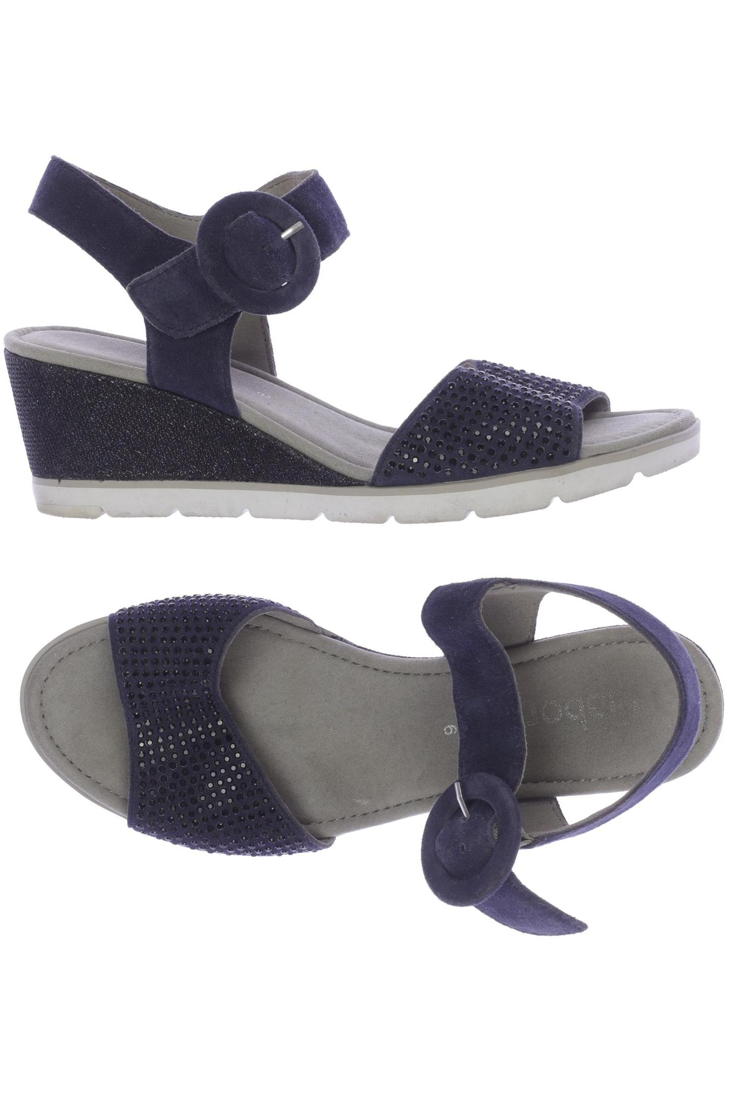 

Gabor Damen Sandale, marineblau, Gr. 6