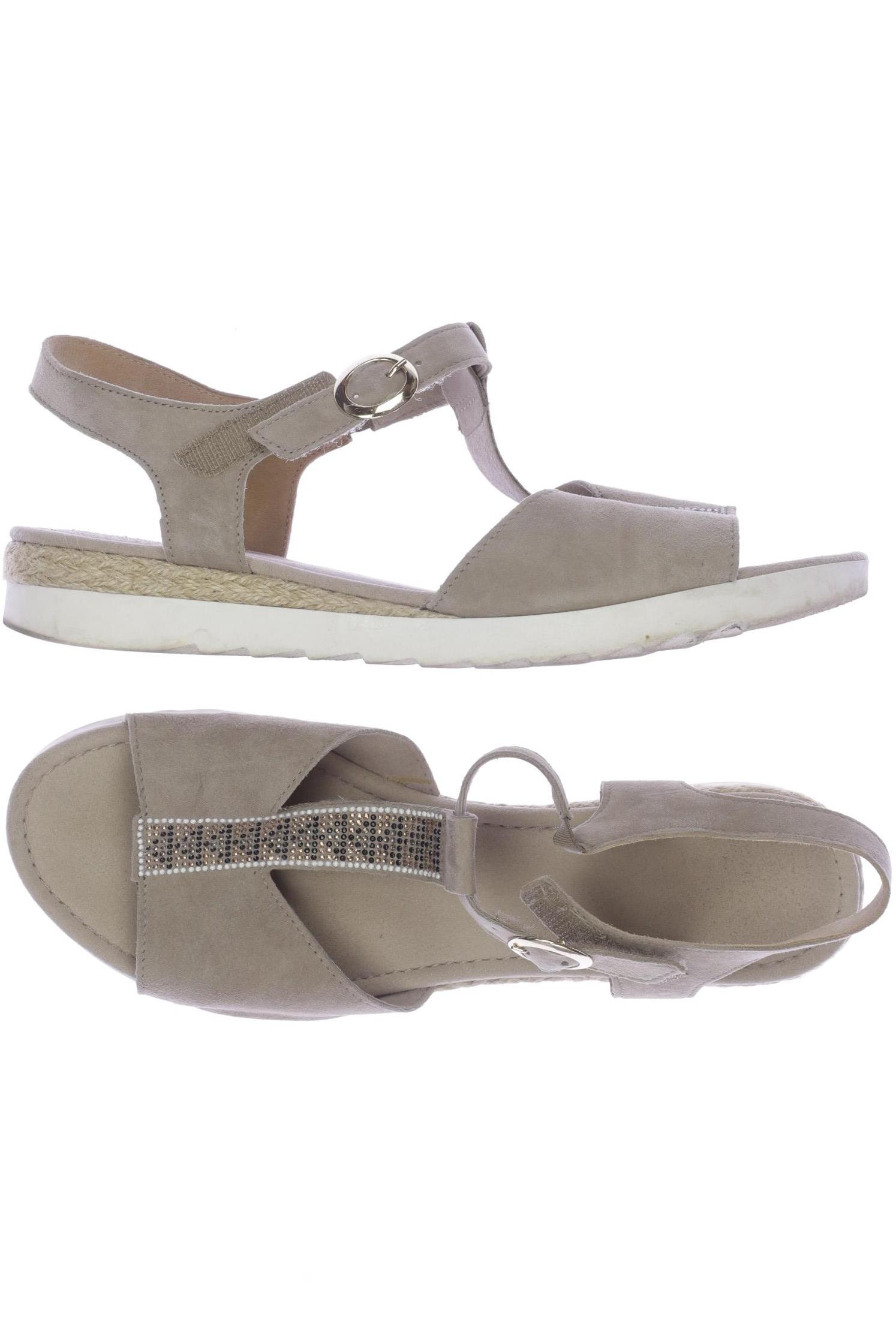 

Gabor Damen Sandale, beige, Gr. 9