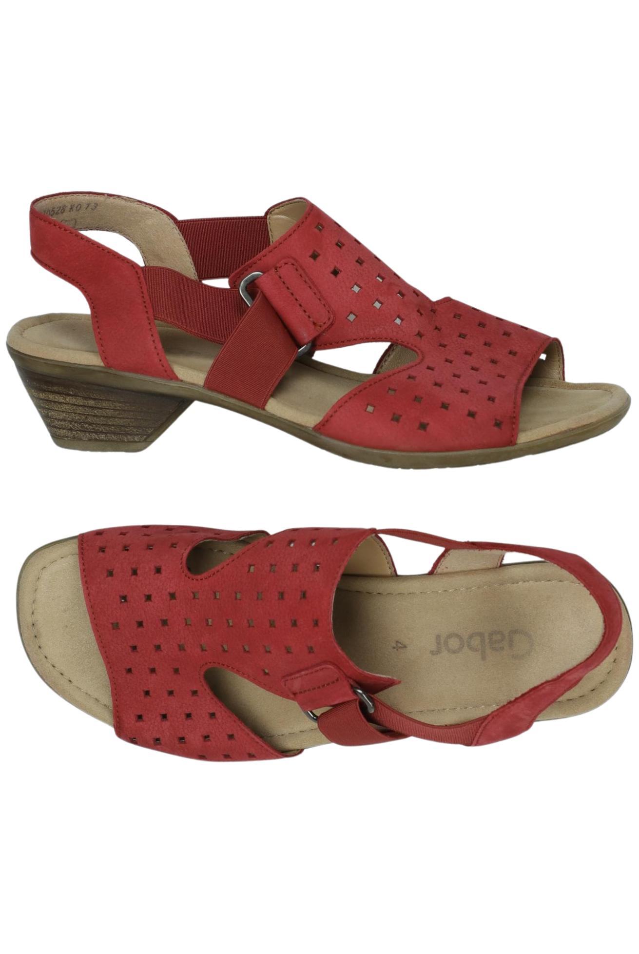 

Gabor Damen Sandale, rot, Gr. 4