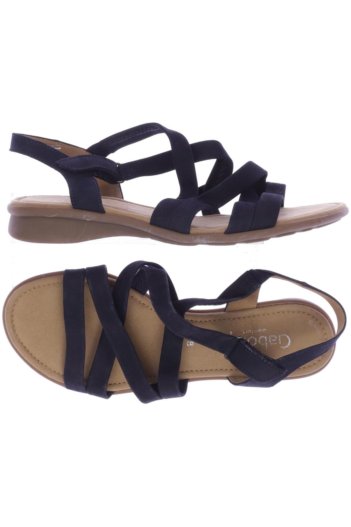 

Gabor Damen Sandale, marineblau, Gr. 8